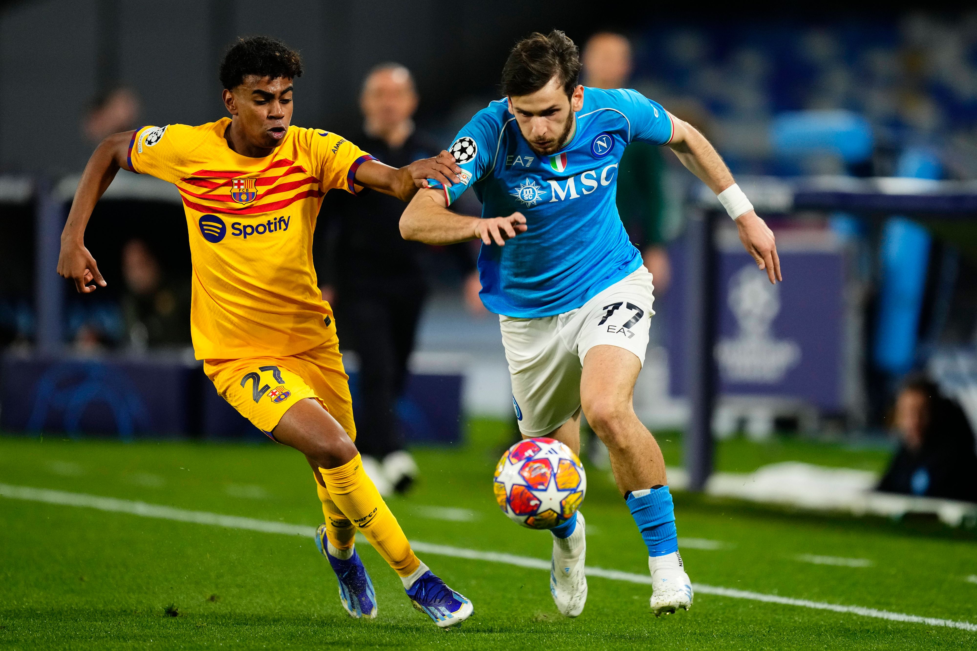 Napoli gegen Barcelona