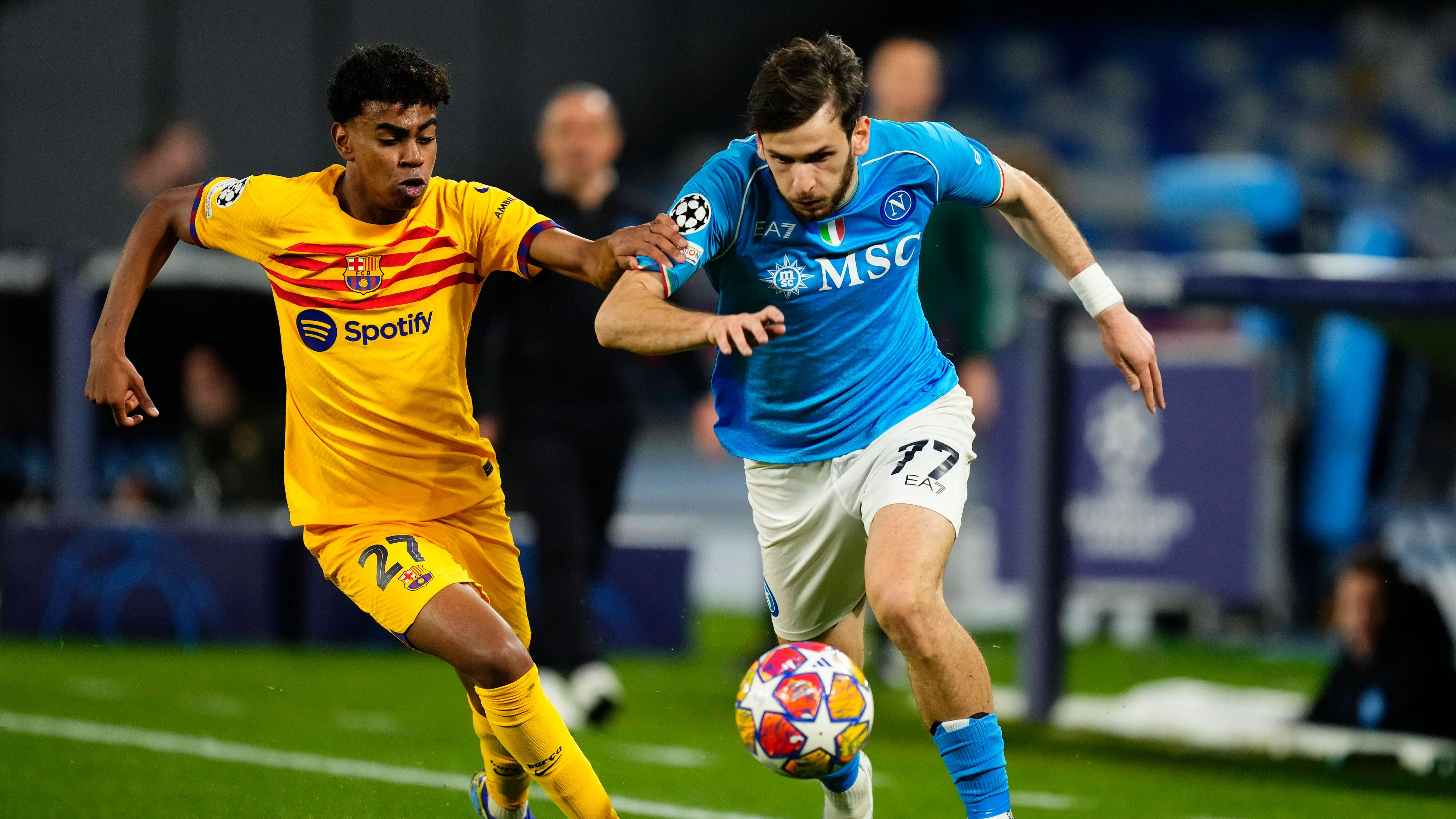 Napoli gegen Barcelona