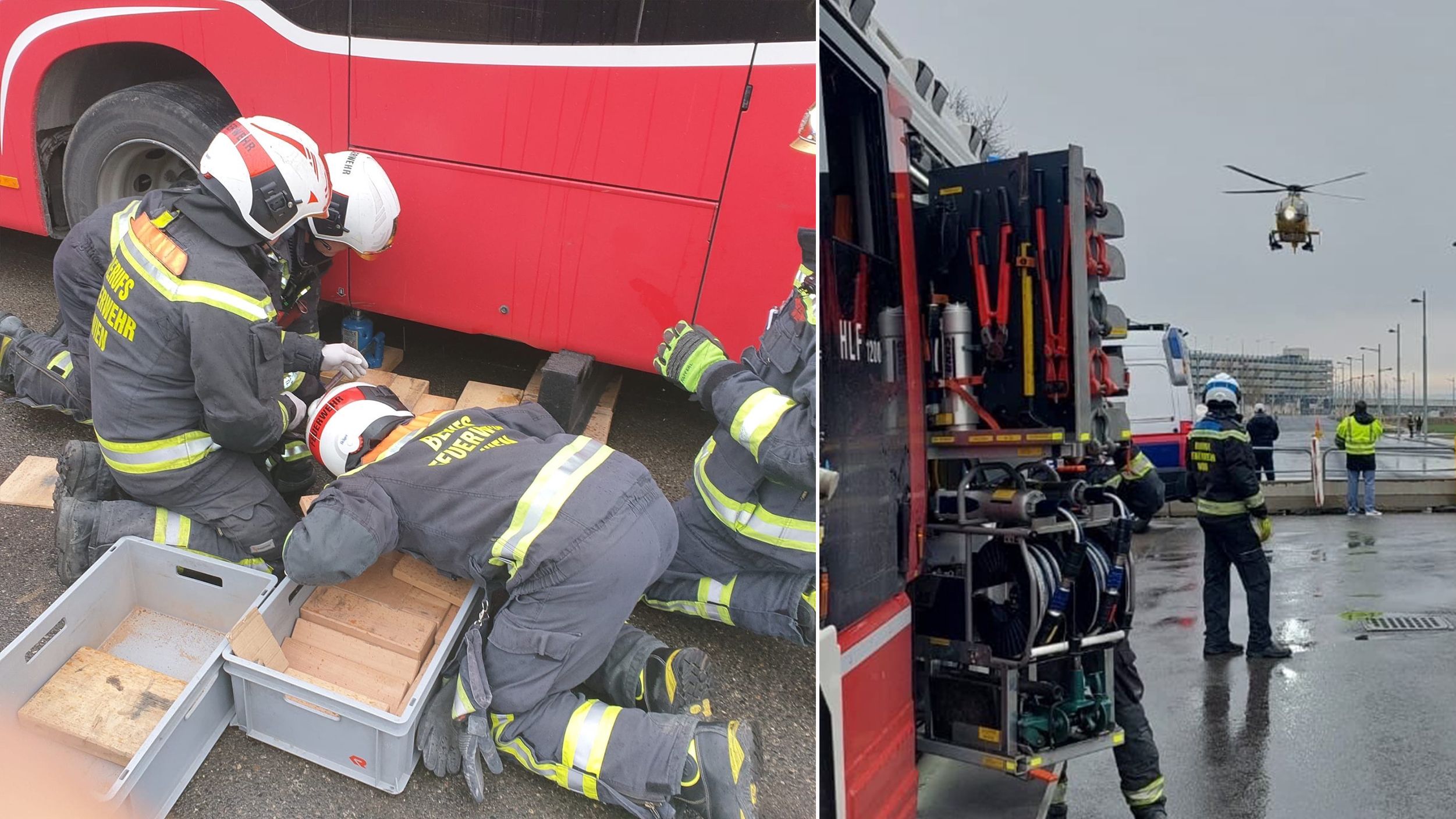 Im Bereich der Wolfgang-Mühlwanger-Straße kam es zu dem Unglück.