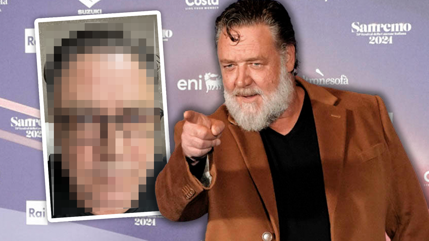 Russell Crowe hat sich optisch verändert.