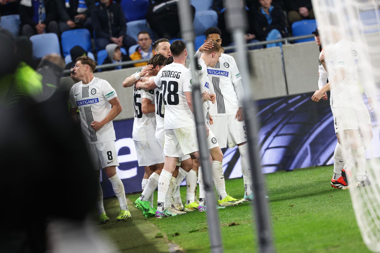 Sturm jubelt über das Achtelfinale