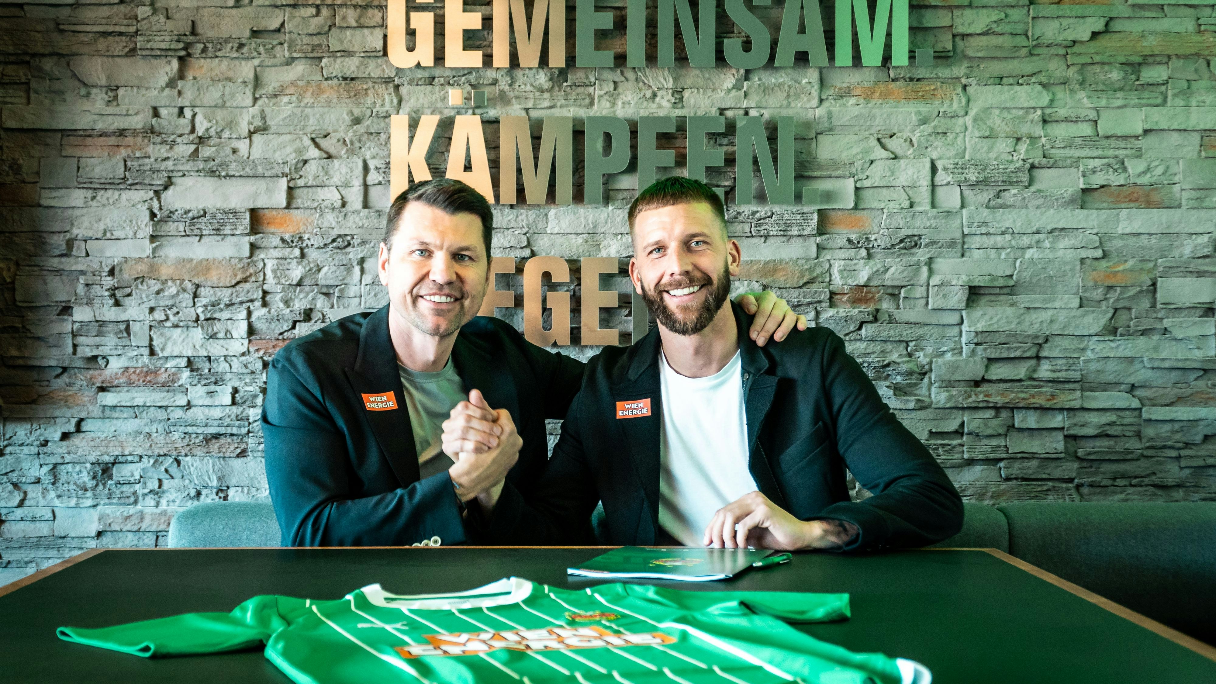 Guido Burgstaller und Markus Katzer kamen auf einen grünen Zweig.