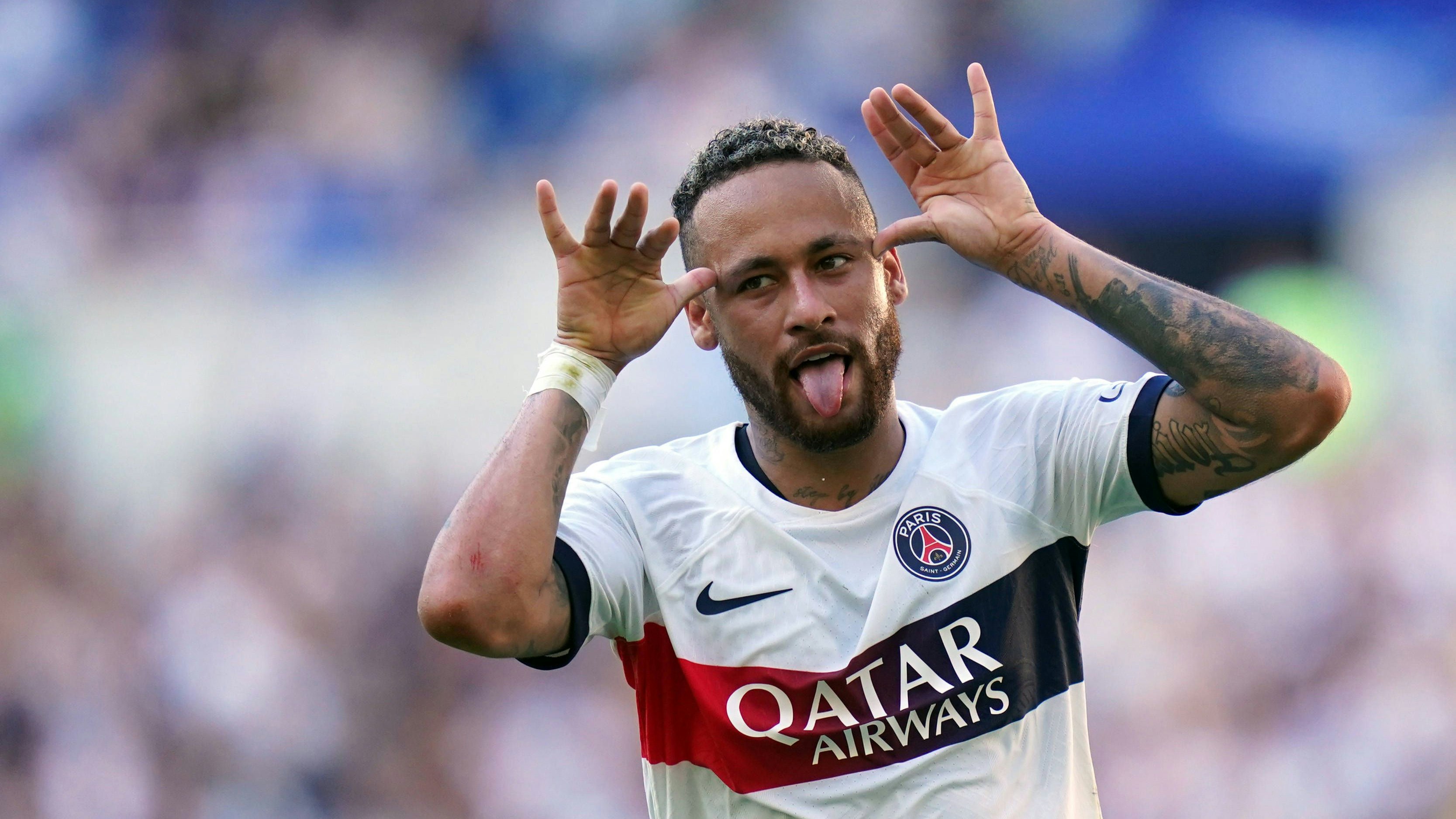 Neymar im PSG-Trikot