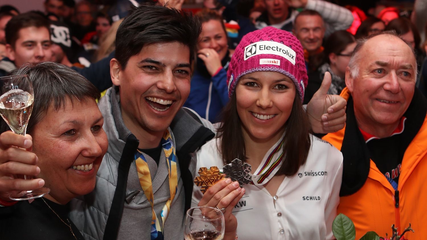 Kevin feierte viele Erfolge gemeinsam mit seiner Schwester Wendy Holdener