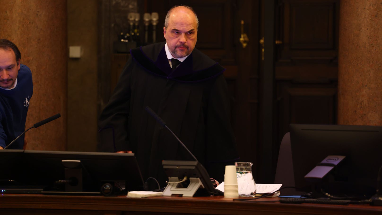 Er wird das Urteil fällen: Richter Michael Radasztics im Gerichtssaal am Freitag
