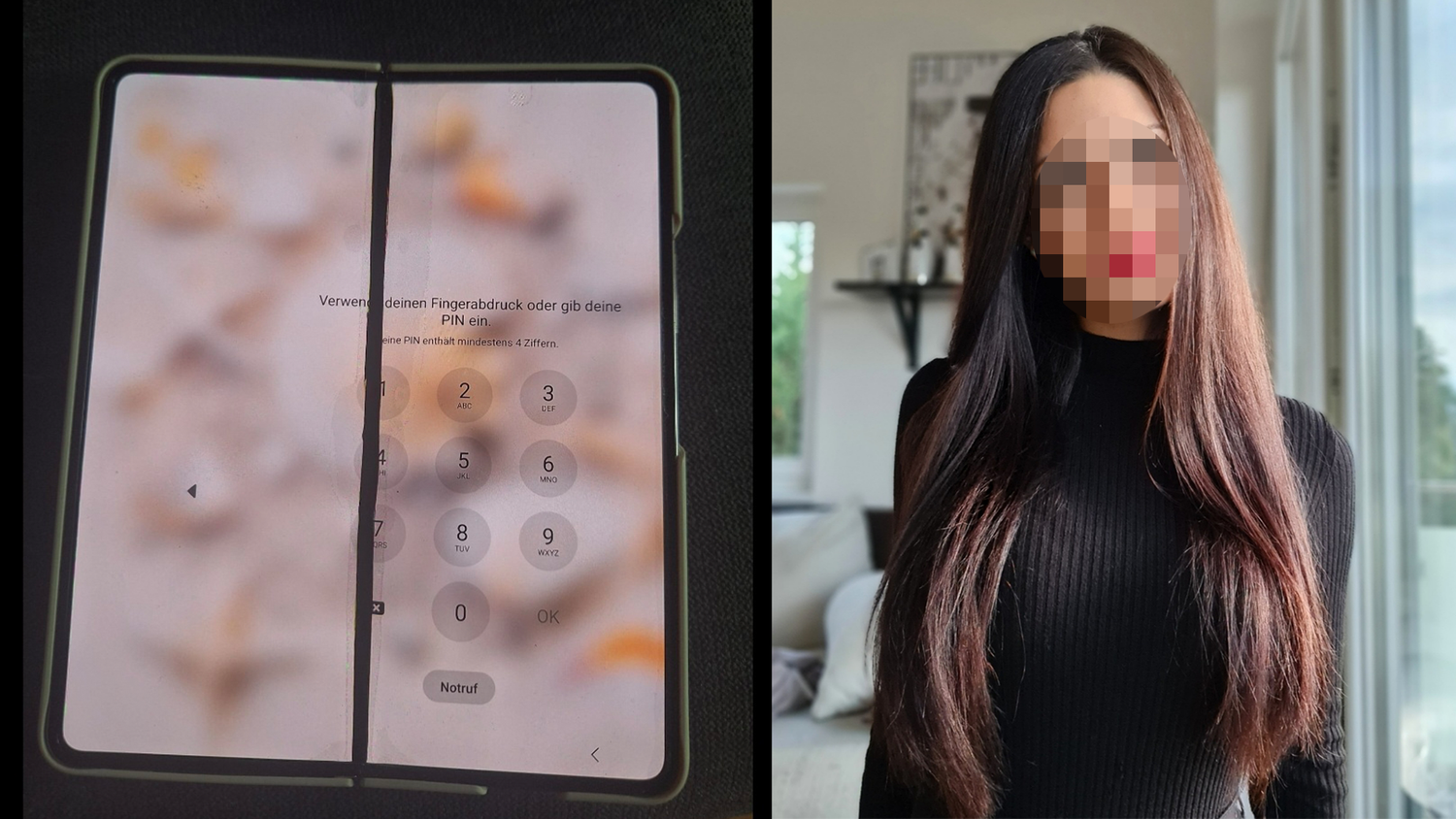 Das Mobiltelefon einer <em>