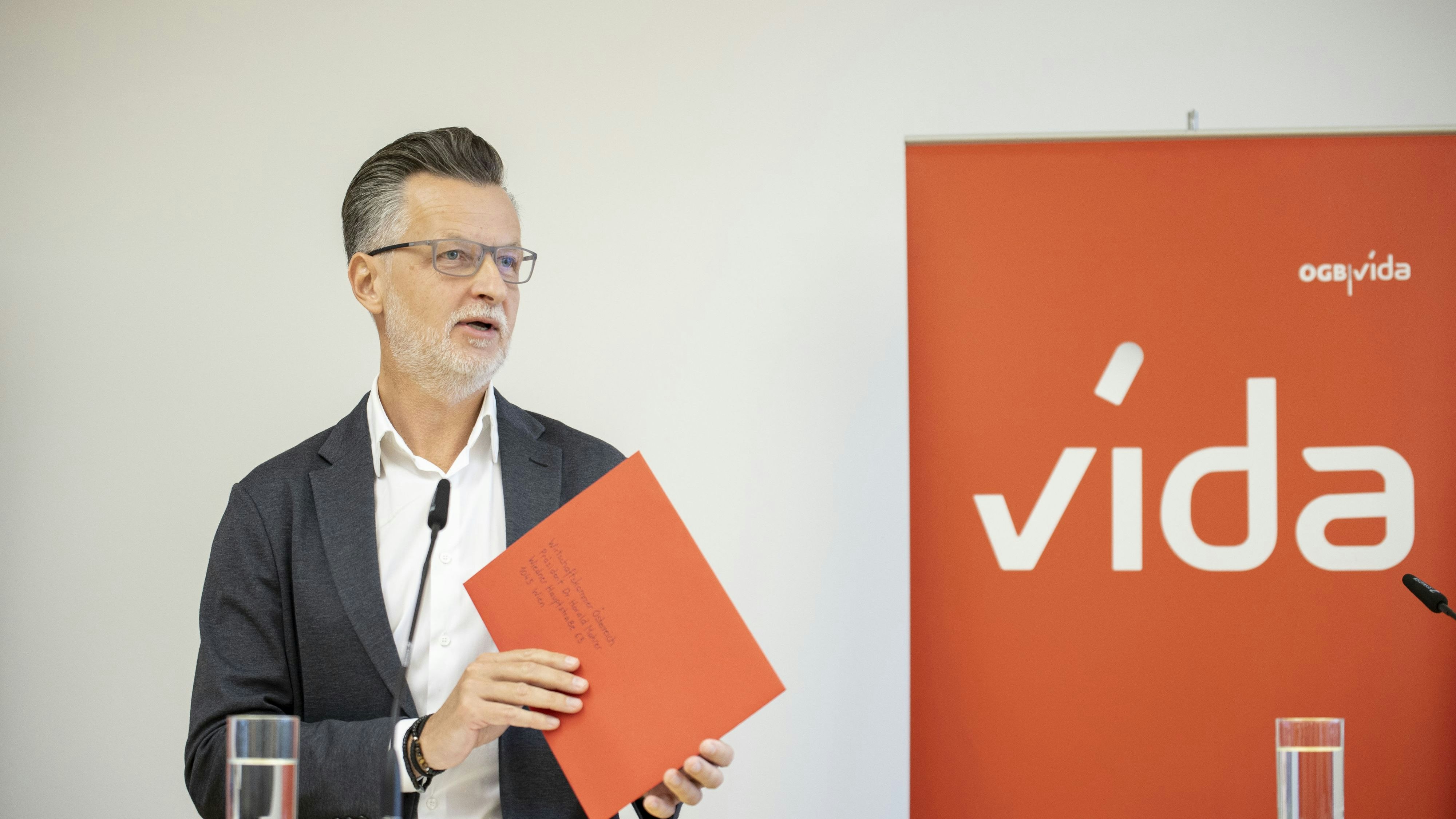 Vida Vorsitzender <strong>Roman Hebenstreit</strong> nimmt das ÖBB-Management in die Pflicht.