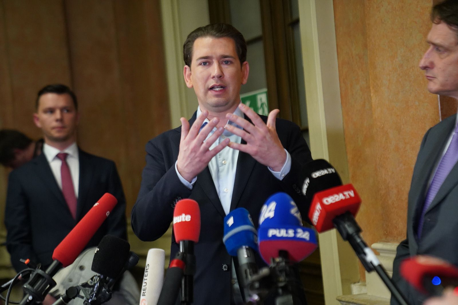 Sebastian Kurz zeigte sich in einem ersten Statement überrascht über den Schuldspruch.