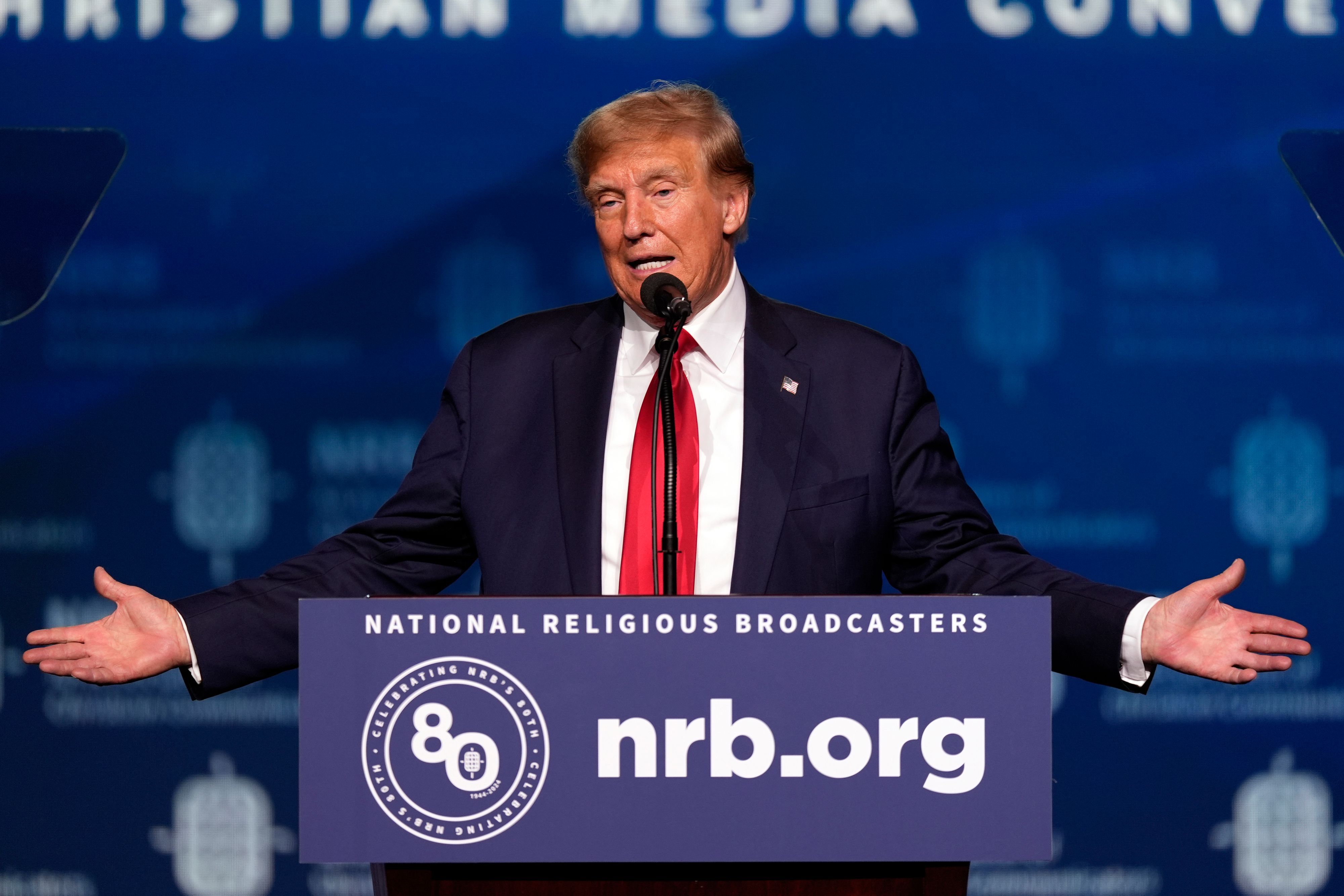 Donald Trump hält sich für immun gegen Strafverfolgung wegen seiner Amtshandlungen am 6. Jänner 2021.