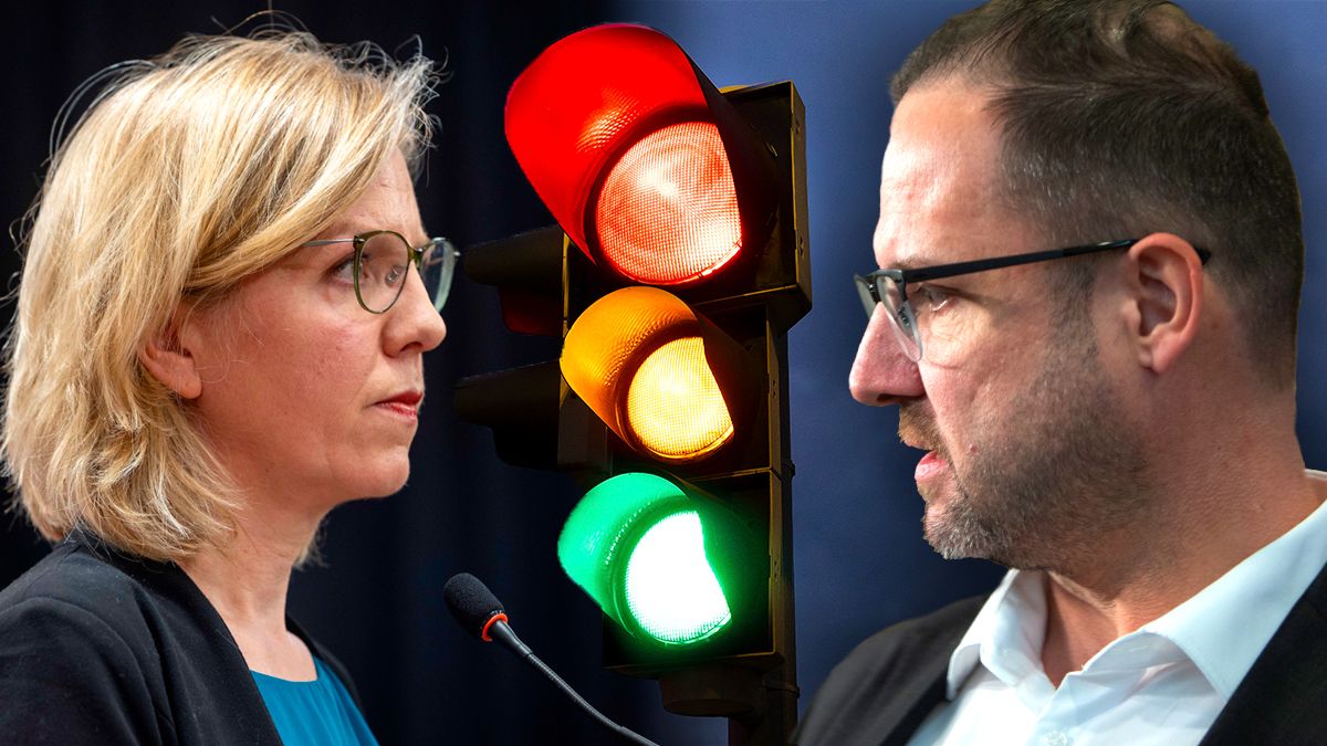 Verkehrsministerin Leonore Gewessler will per StVO-Novelle Ampeln ohne Grünblinkphase legalisieren. FP-General Christian Hafenecker sieht bei diesem Vorstoß Rot.