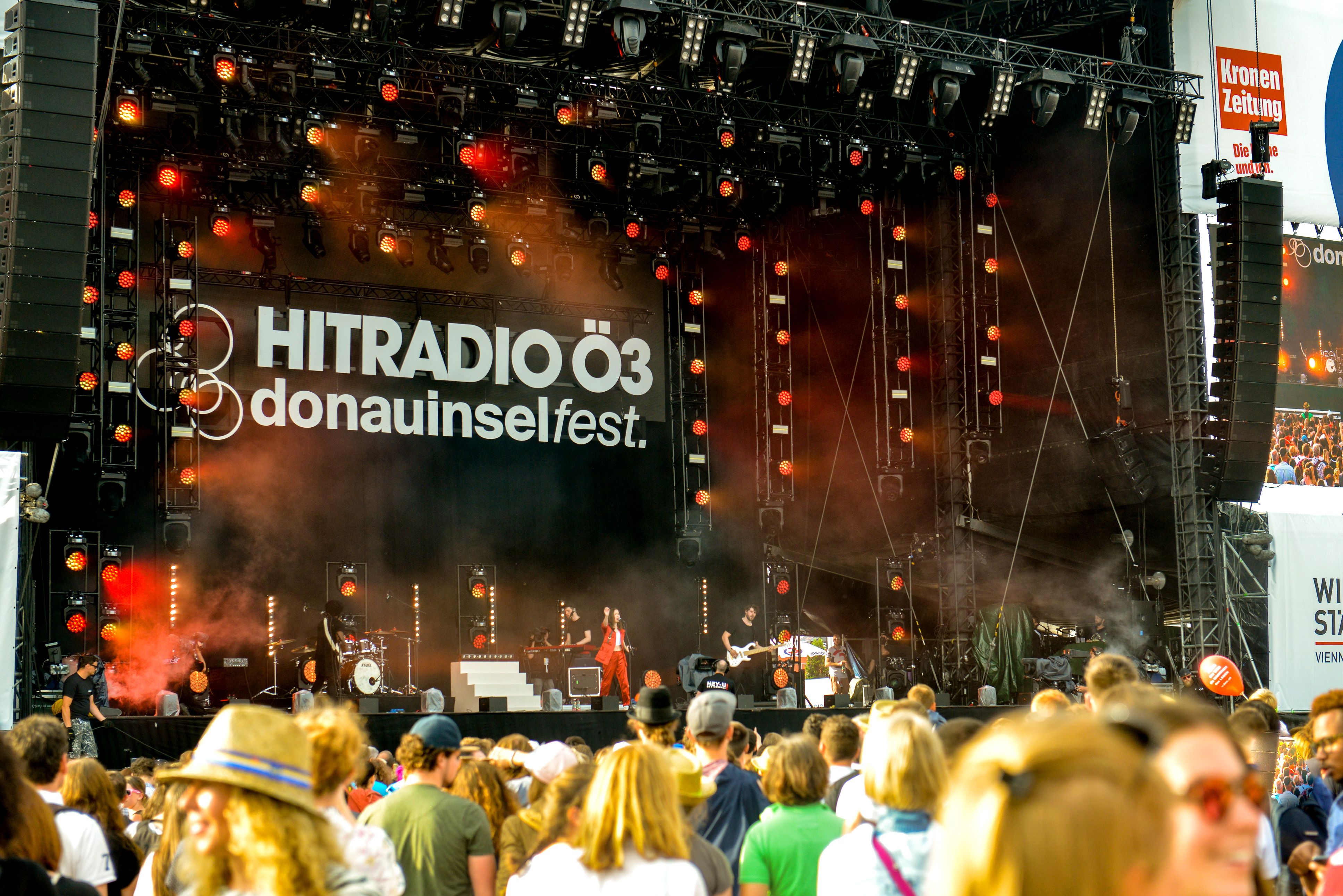 Am 20. Juni startet das dreitägige Open-Air-Festival auf der Donauinsel.