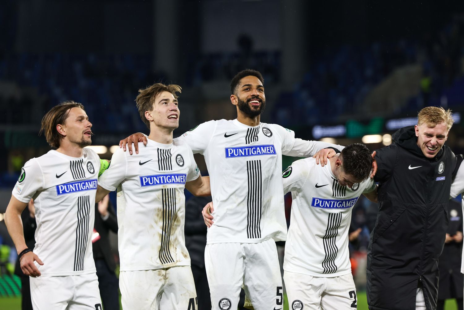 Sturm Graz hat Slovan Bratislava rausgeworfen.