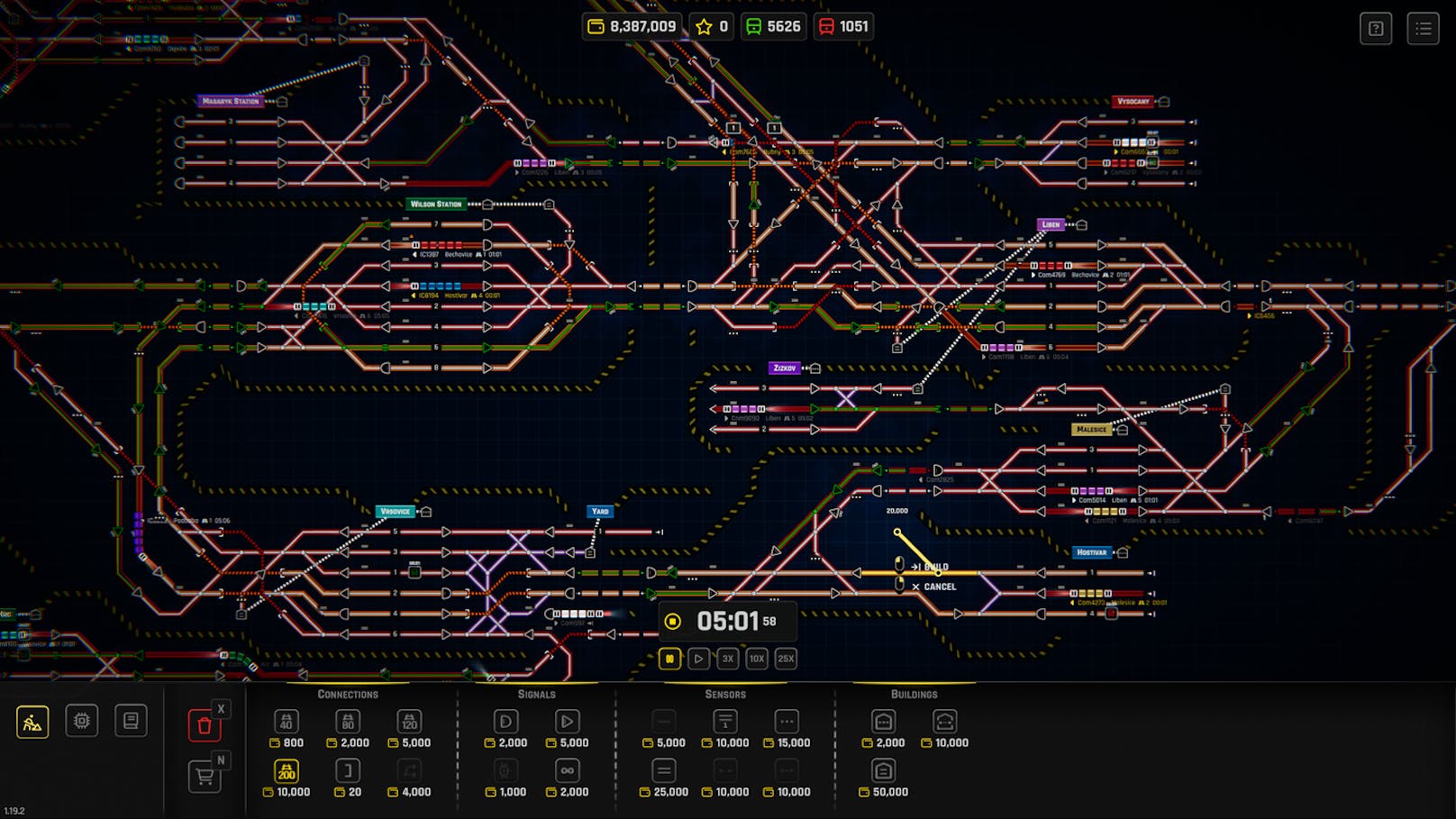 Richtig, in "Rail Route" darf man nicht Bahnhöfe, Gleise und Züge in 3D in die bunte Spielwelt pflanzen, sondern setzt sie ...