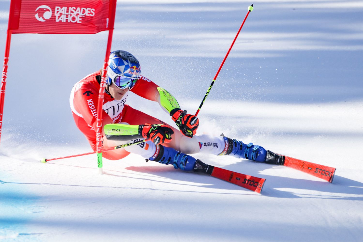 Der Schweizer Ski-Star Marco Odermatt. 