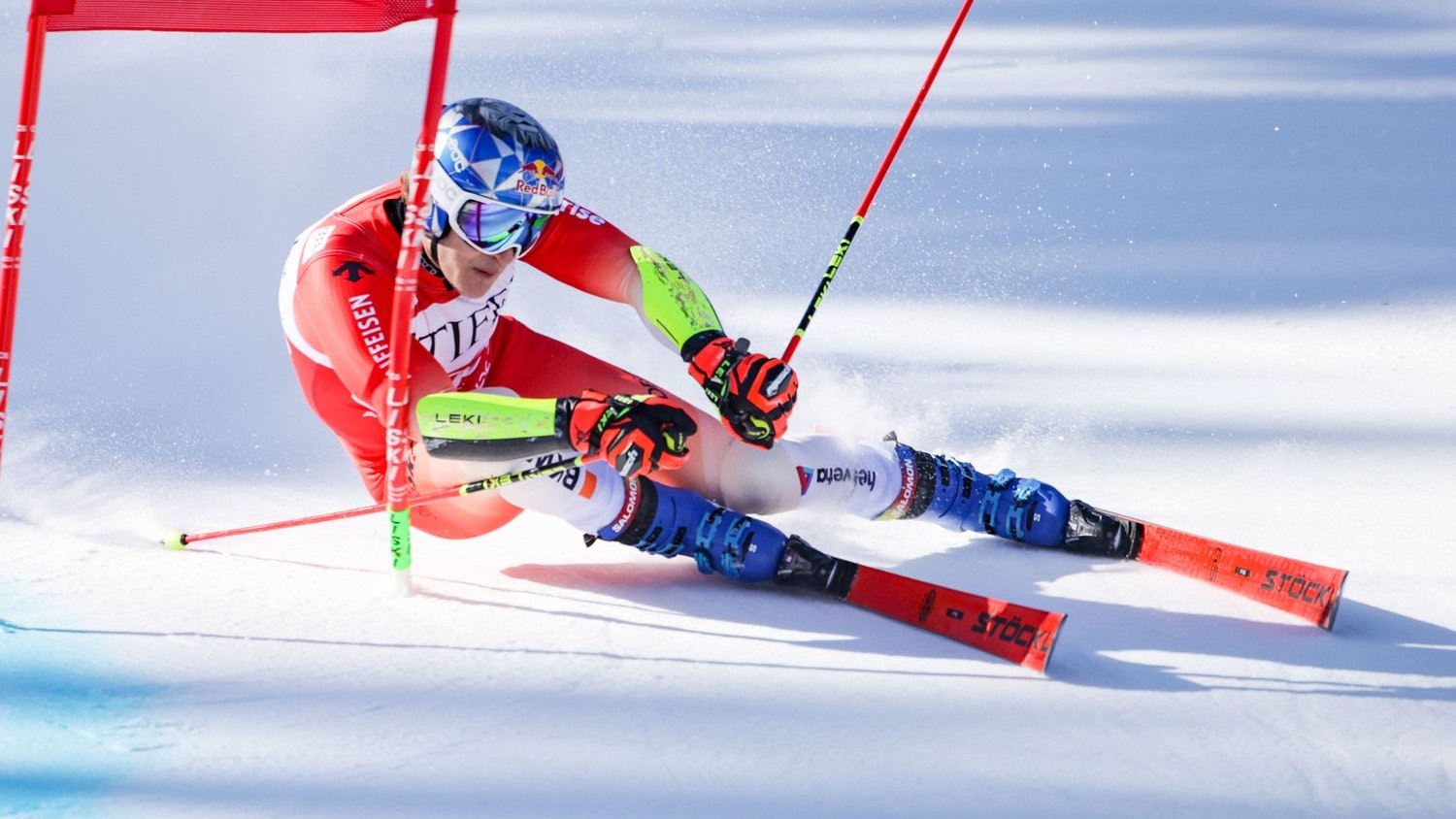 Der Schweizer Ski-Star Marco Odermatt. 
