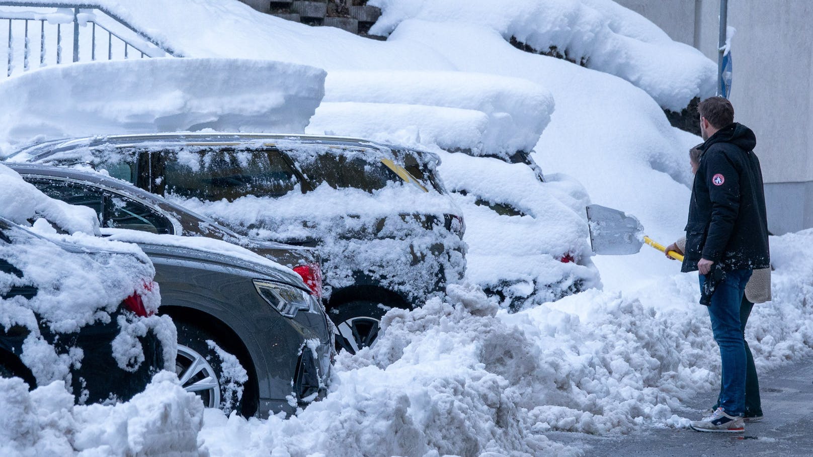 Wetter-Sturz bringt halben Meter Schnee nach Österreich