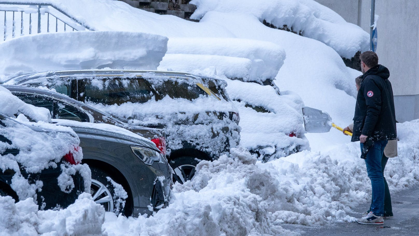 Plötzlich wieder rote Schnee-Warnungen in Österreich