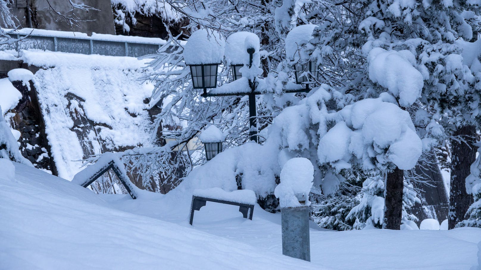 Schnee über Nacht – hier ist Österreich jetzt weiß