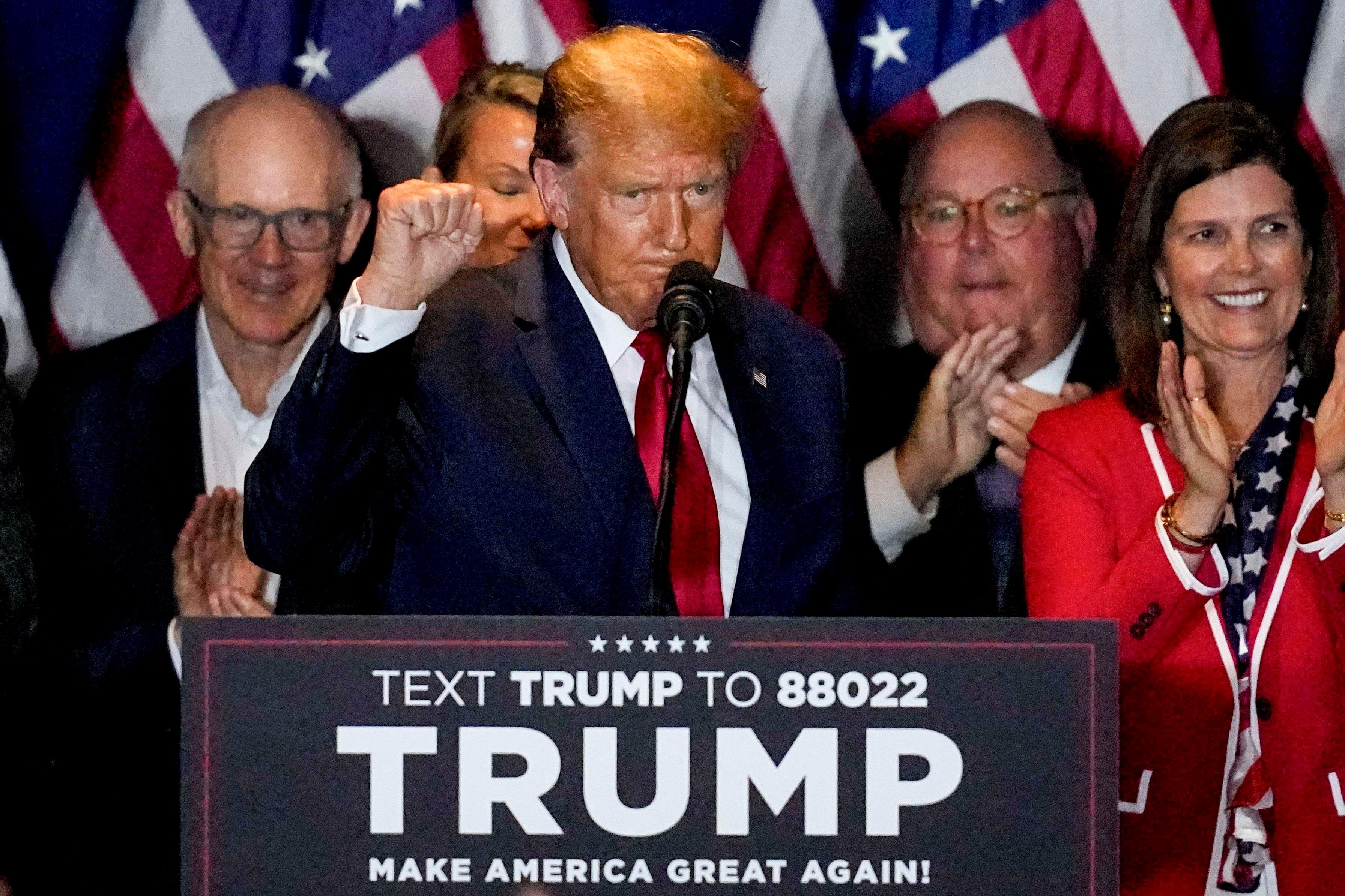 Donald Trump hat die Vorwahlen in South Carolina für sich entschieden.