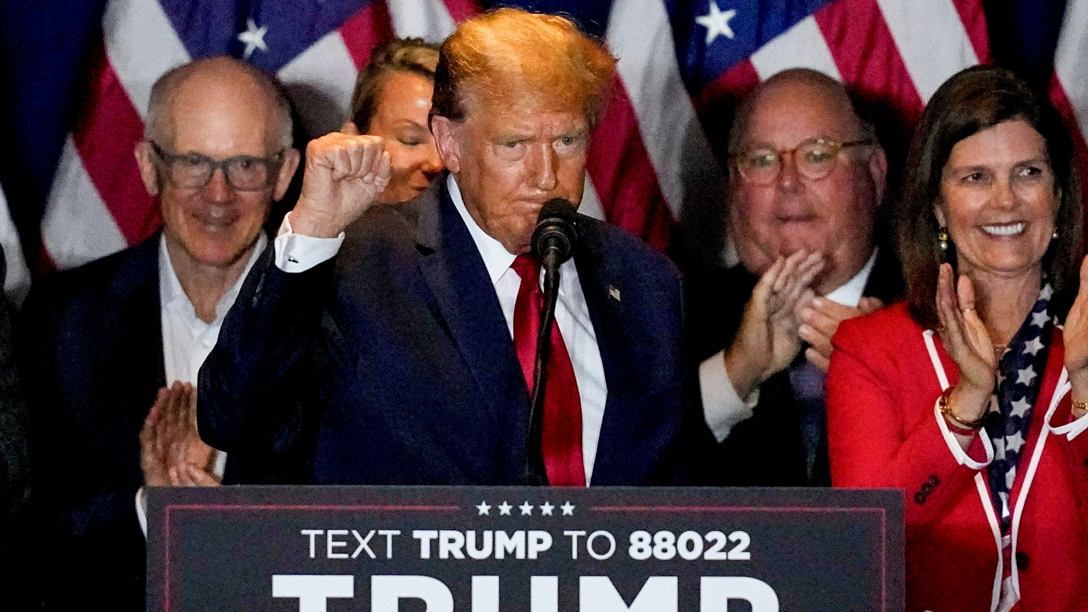 Donald Trump hat die Vorwahlen in South Carolina für sich entschieden.