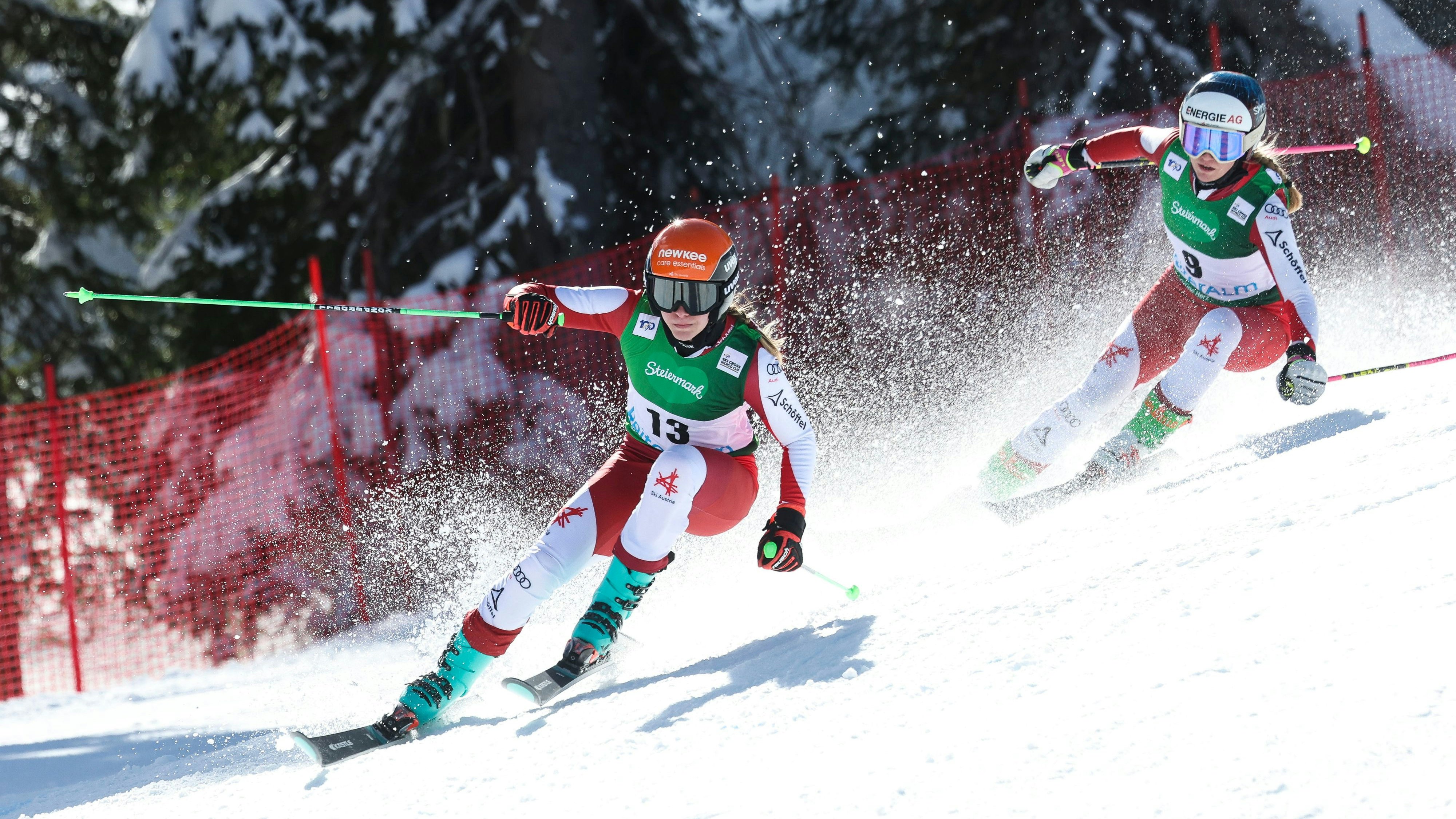 Für Sonja Gigler (links) ist die Saison vorbei.