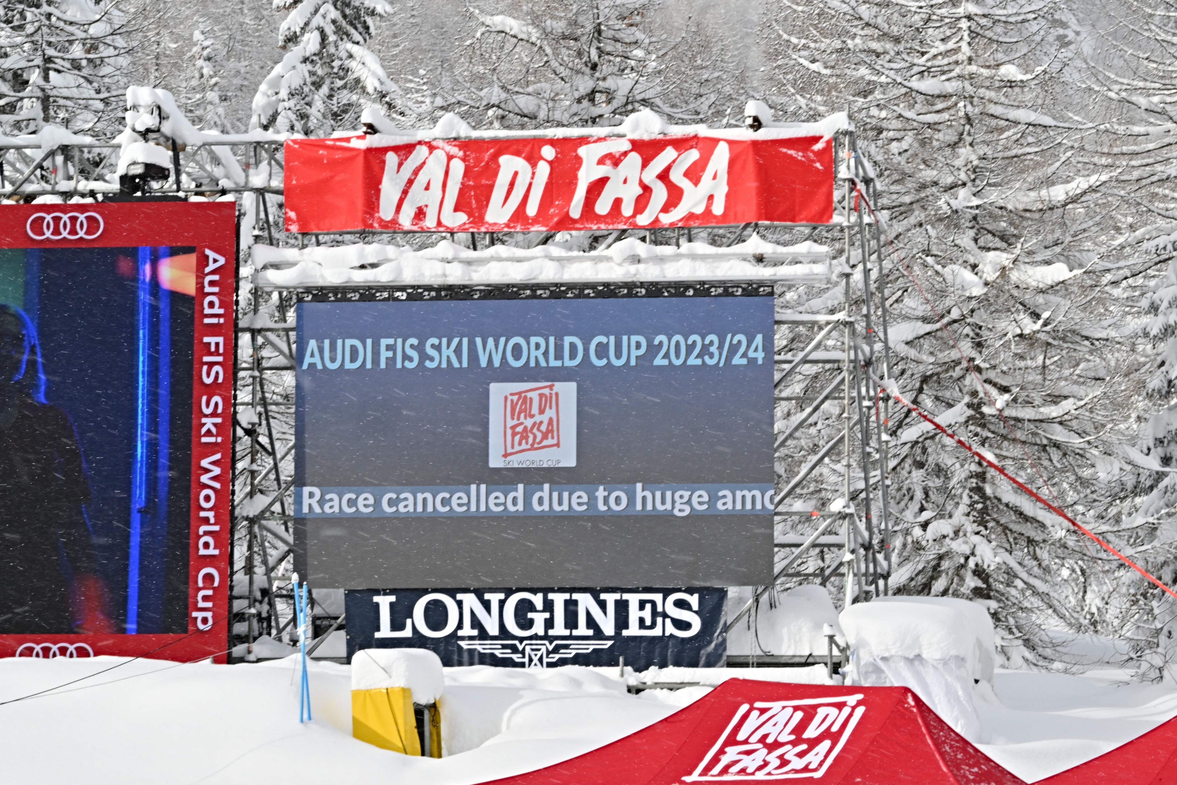 Am Wochenende wurden beide Speed-Rennen der Damen in Val di Fassa abgesagt.
