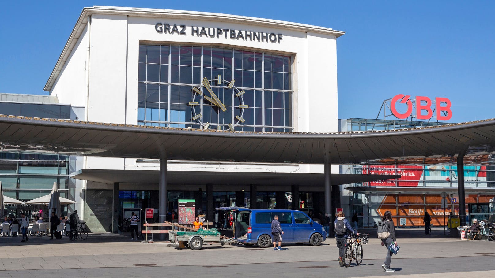 Brutale Massenschlägerei am Grazer Hauptbahnhof