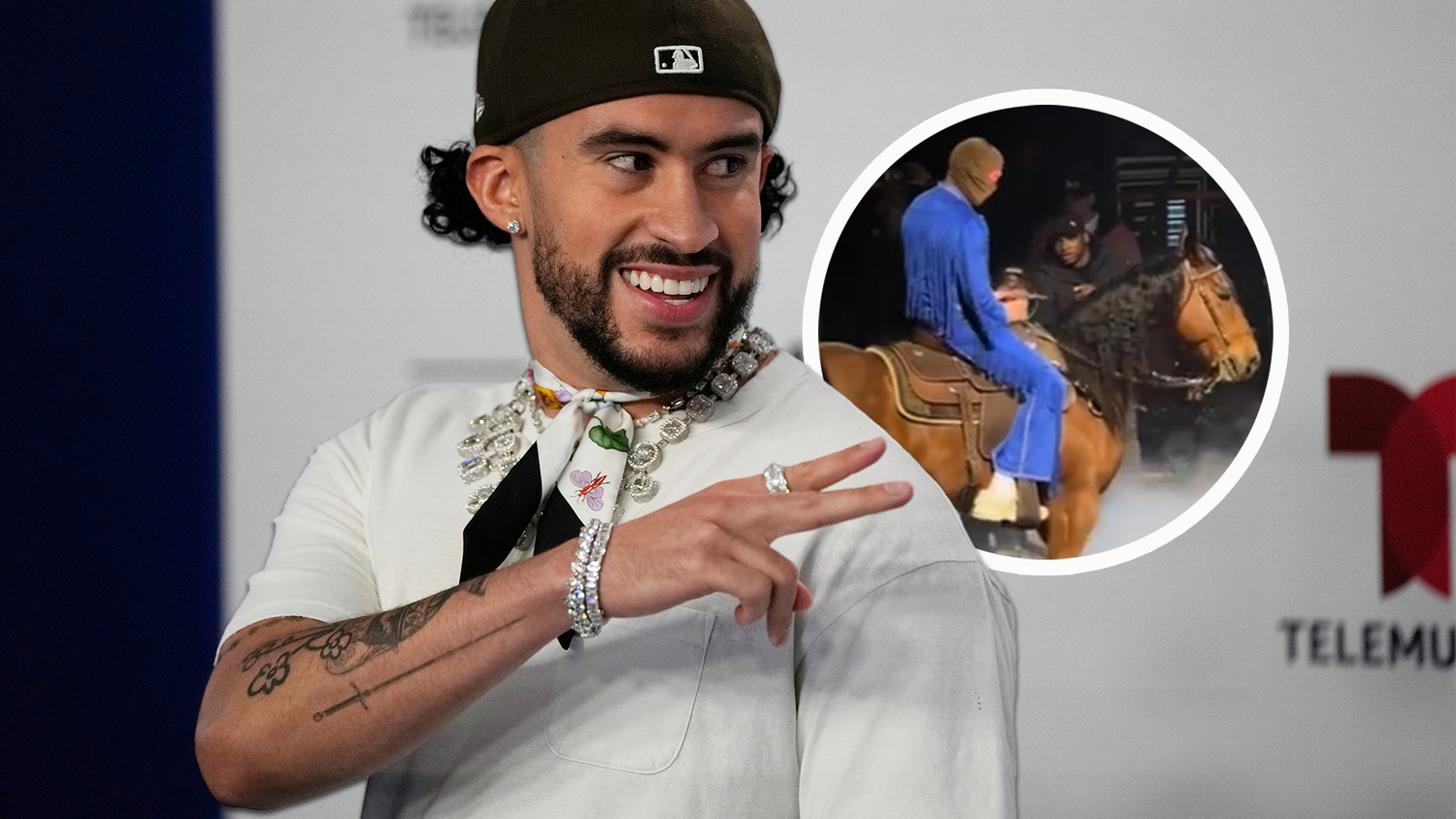 Mit seinem Auftritt sorgte Bad Bunny bei Tierschützern und vielen Fans für Empörung.