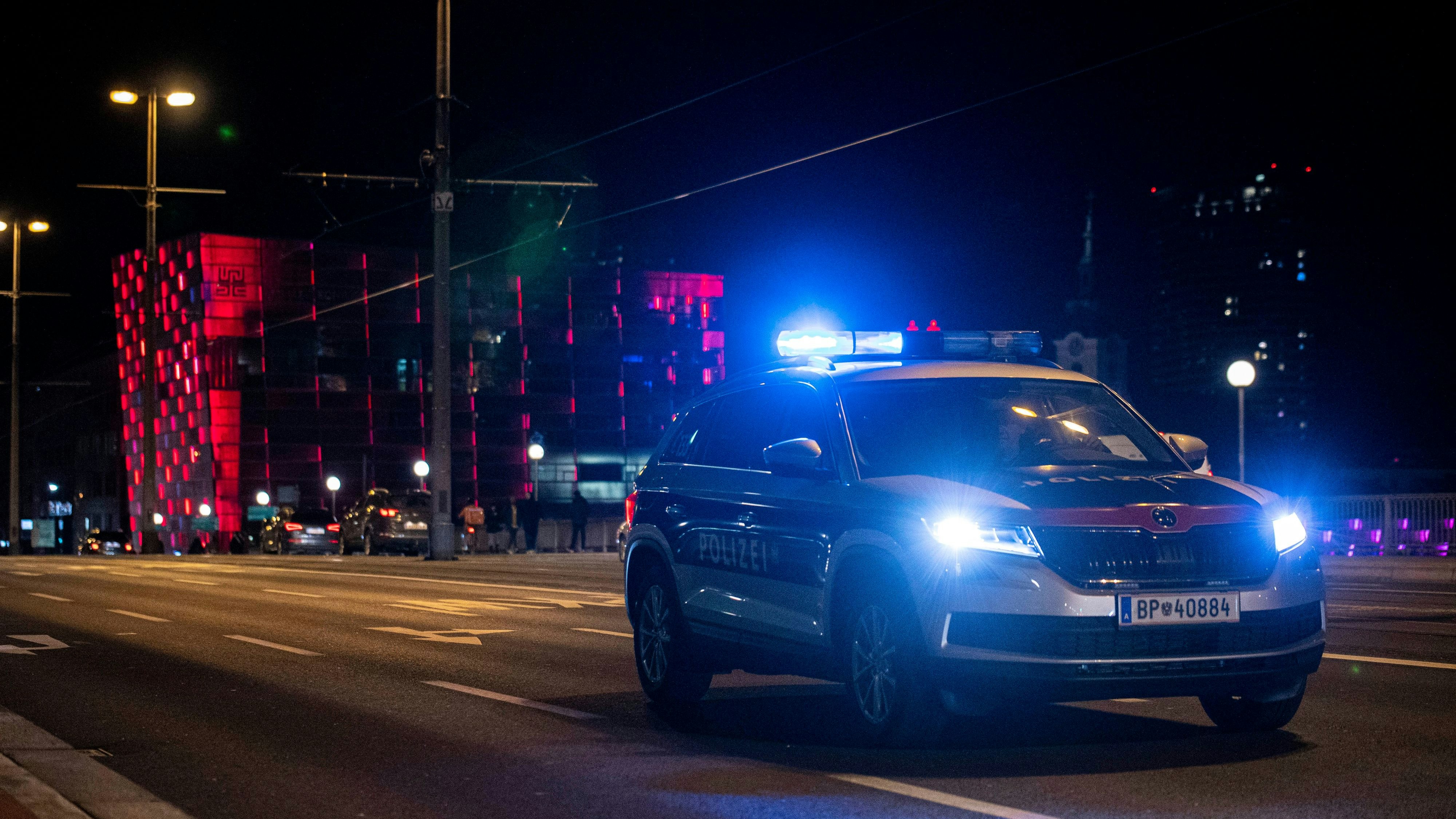Wiener Polizisten im Einsatz. Symbolbild