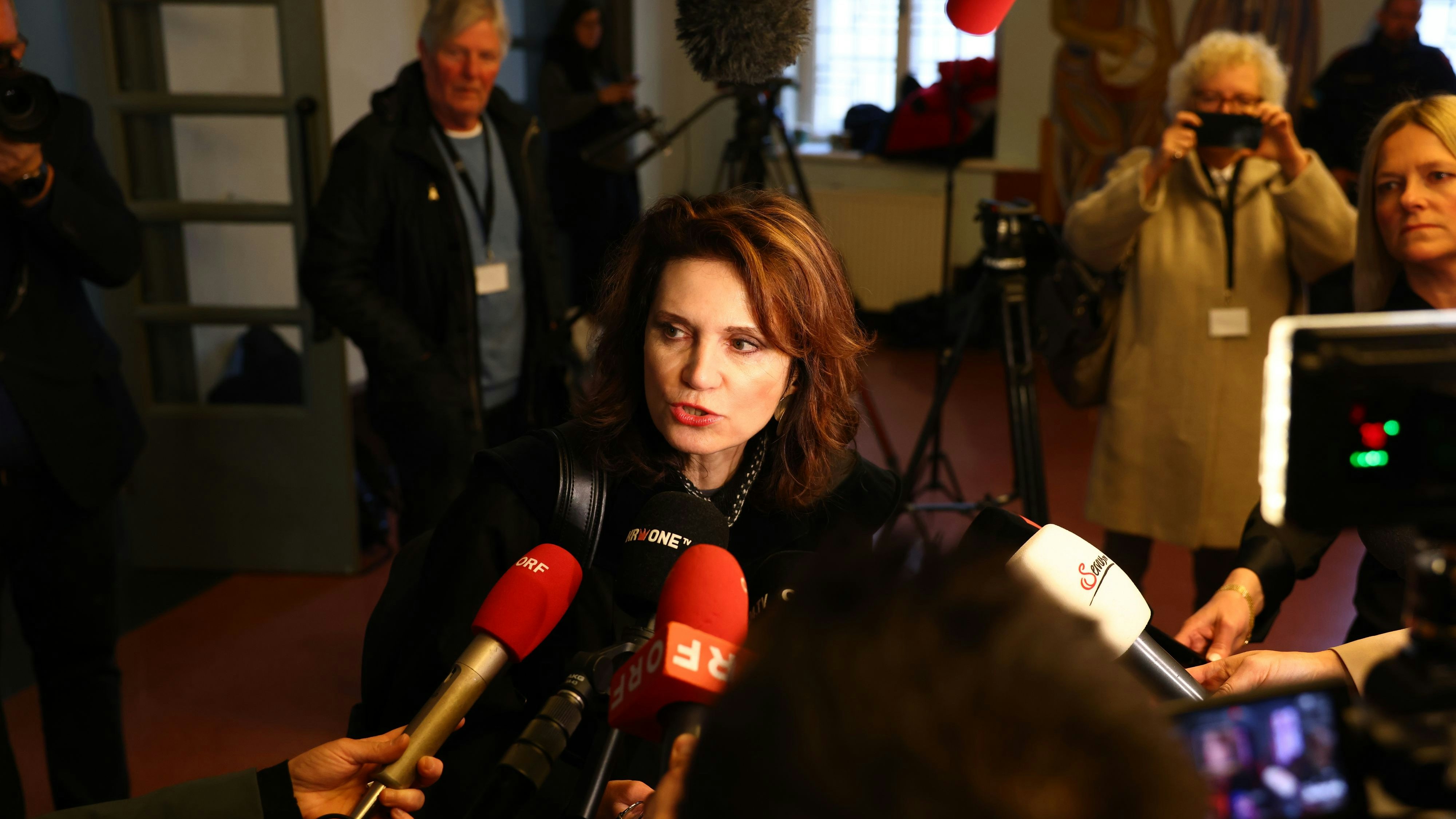 Top-Anwältin Astrid Wagner verteidigte die 33-jährige Hauptangeklagte.&nbsp;