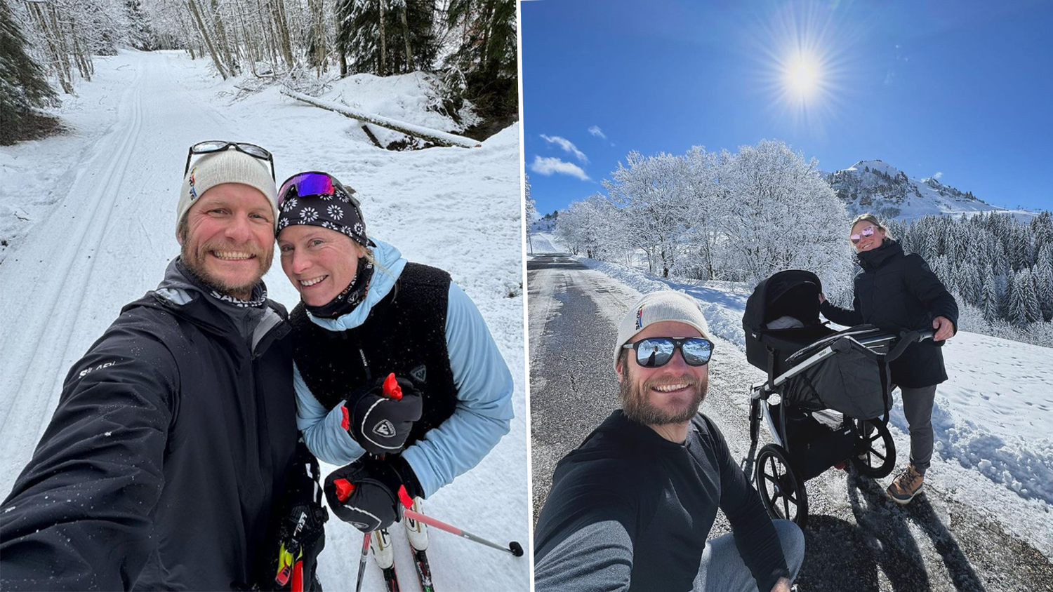 Am Sonntag verkündeten Tessa Worley und Julien Lizeroux die schöne Nachricht.