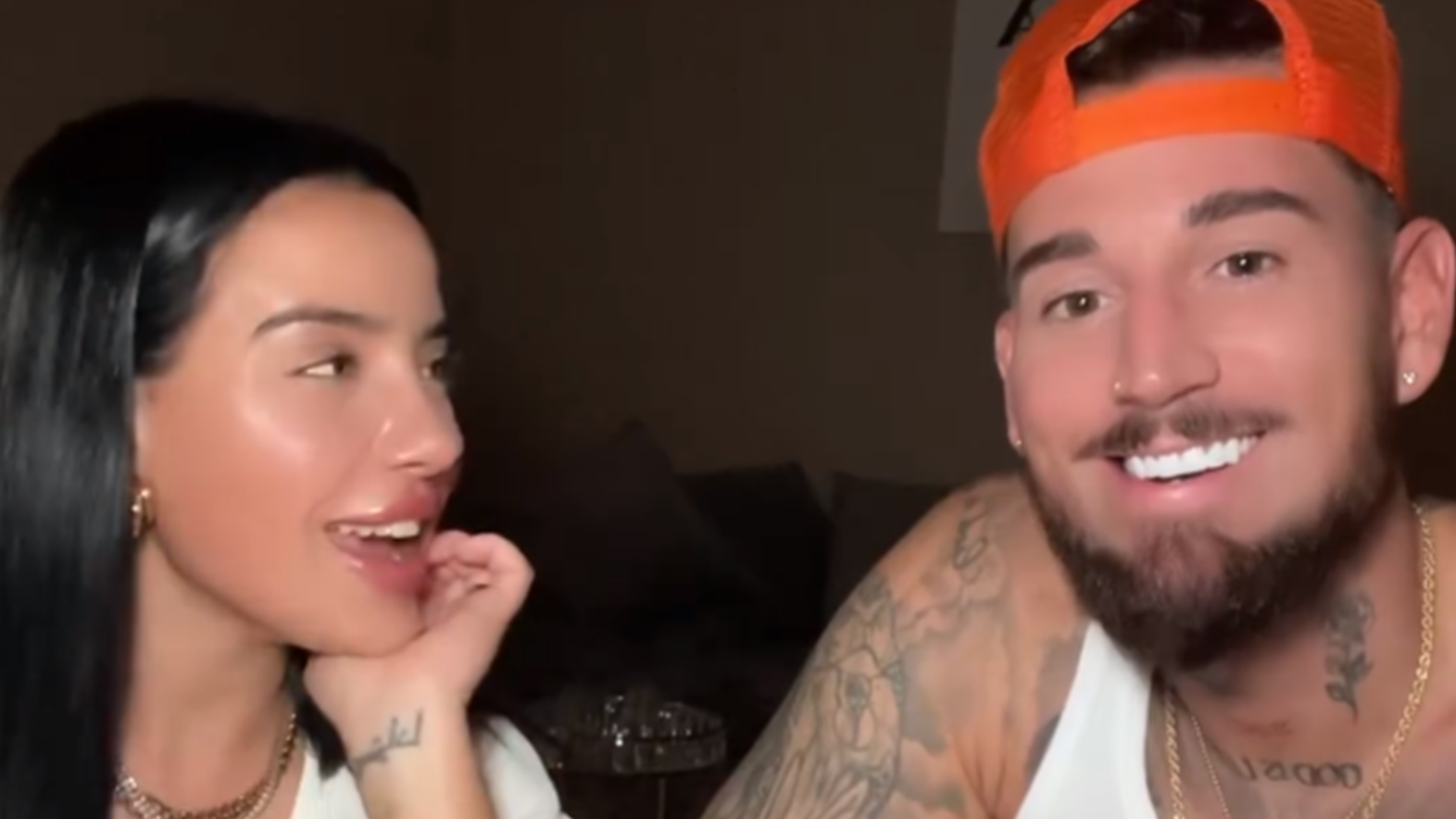 Zwischen Mike Heiter und Leyla Lahouar funkte es bereits im Dschungelcamp.