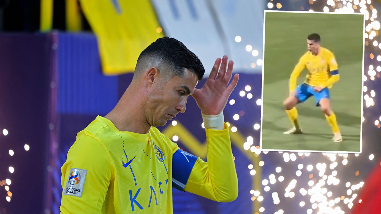 Ronaldo kassiert Sperre für obszöne Geste gegen Fans