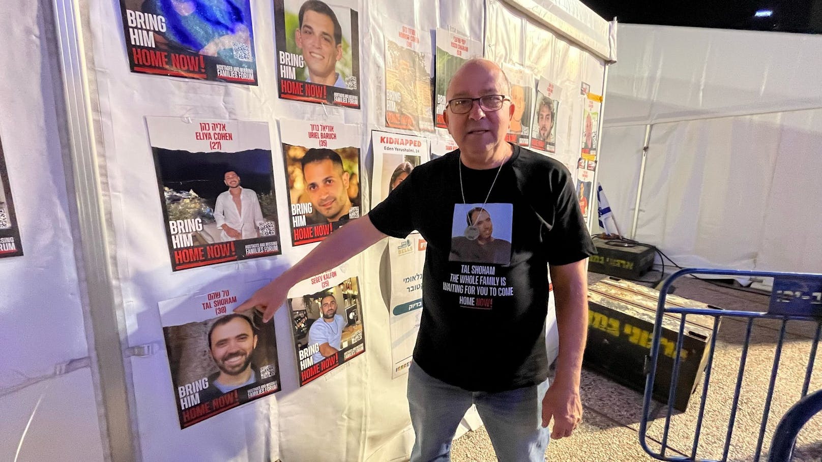 Vor Kurzem wurde der Vermisste österreichisch-israelische Doppelstaatsbürger in Gefangenschaft 39 Jahre alt – ob er noch lebt: unklar.