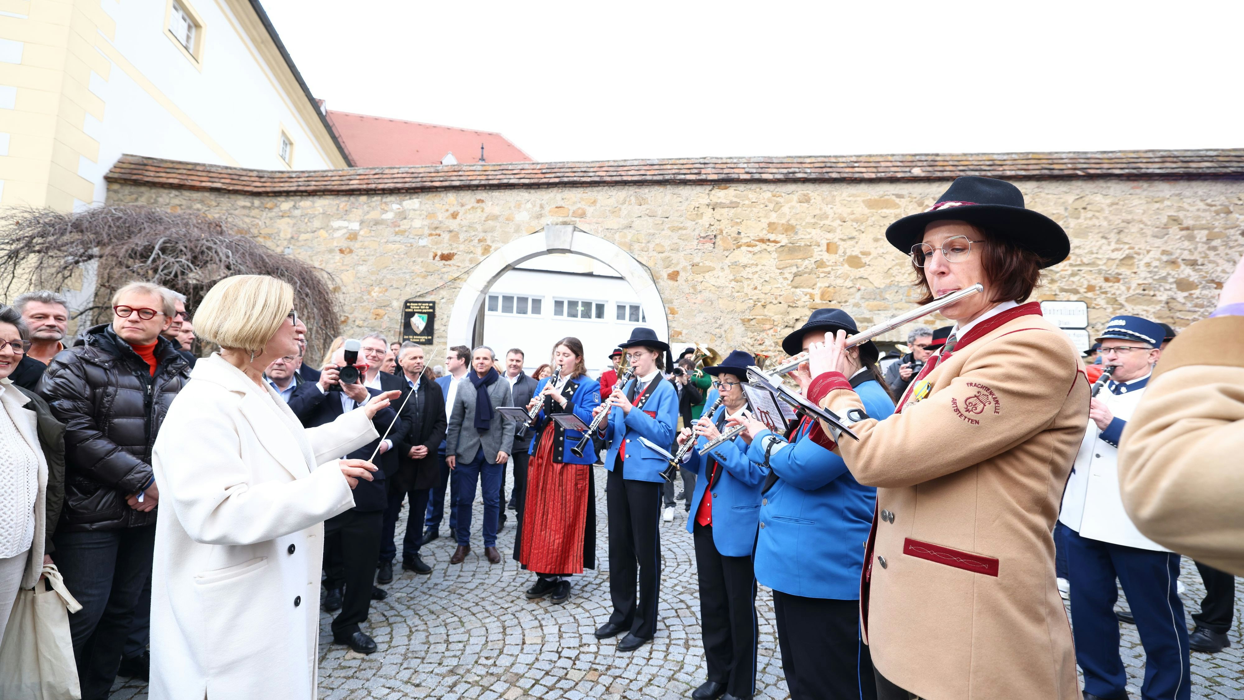 NÖ-Landeshauptfrau Johanna Mikl-Leitner feierte am 12. Februar 2024 ihren 60. Geburtstag in Klosterneuburg