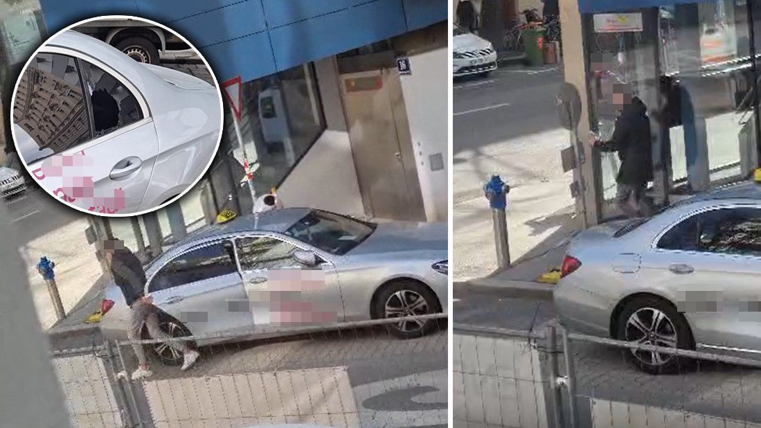 In der Brigittagasse gingen es die Einbrecher gemütlich an.