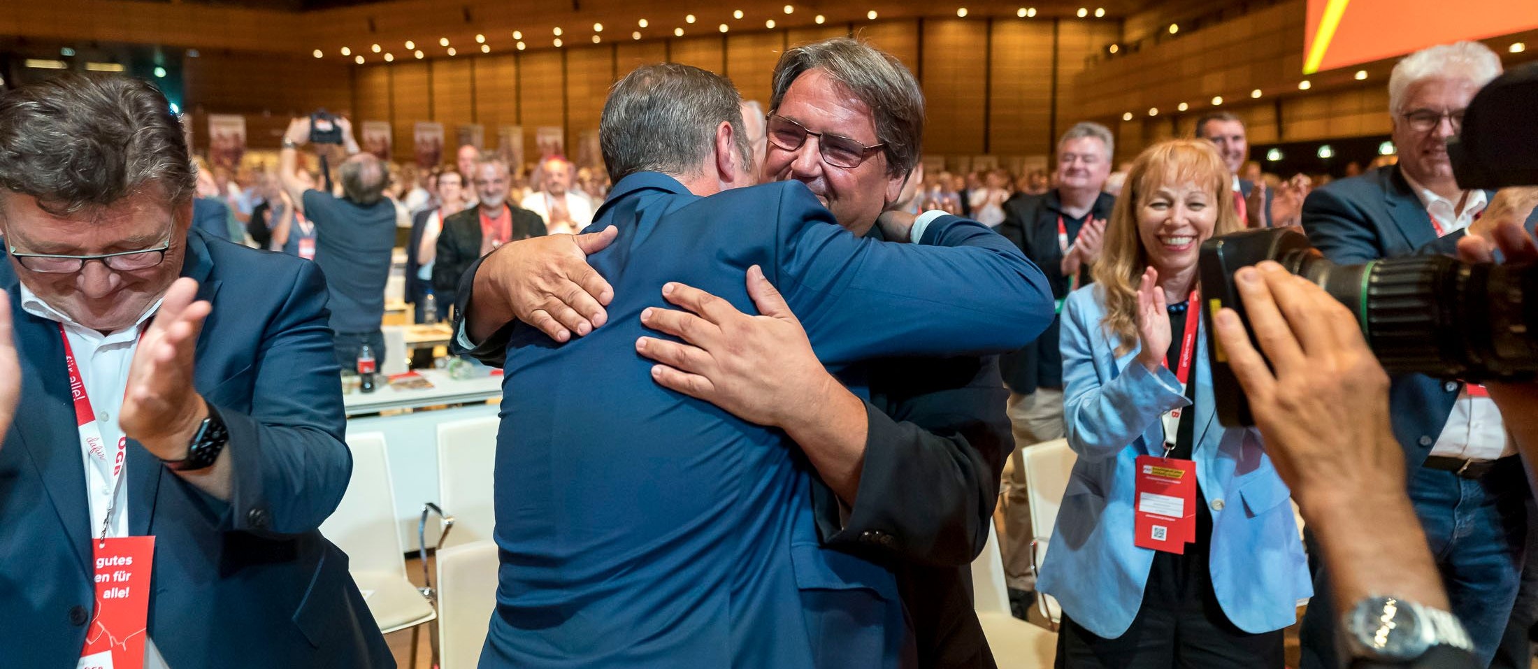 Andreas Babler mit während der Bundeskonferenz Fraktion Sozialdemokratischer Gewerkschafter (FSG) am 20. Juni 2023