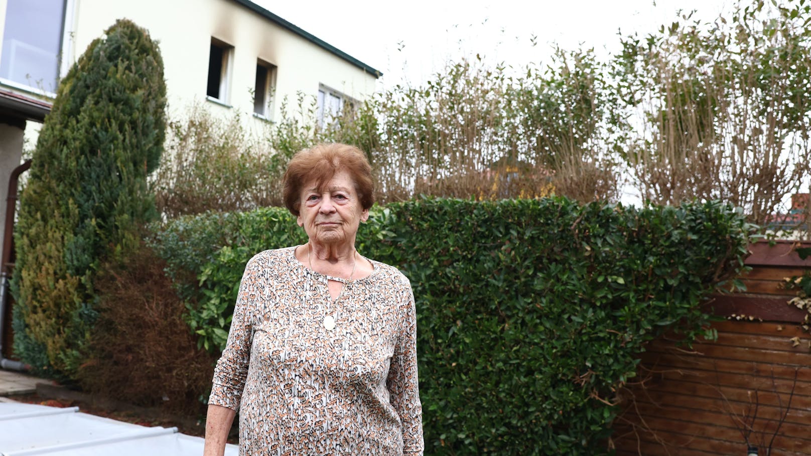 Nachbarin Erika (84) war über das Verschwinden von Vater und Kindern schockiert.