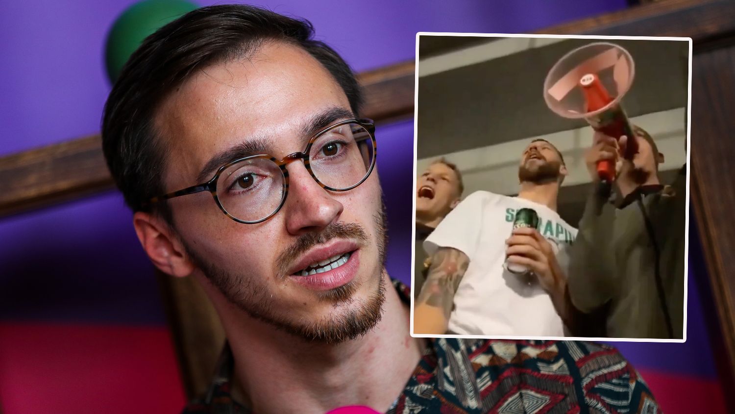 Oliver Egger über das Rapid-Skandalvideo.