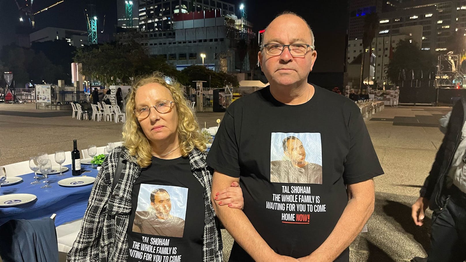 Nitza und Gilad Korngold kämpfen um die Freilassung ihres Sohnes, der sich seit 143 Tagen in den Fängen der Hamas-Terroristen befindet.