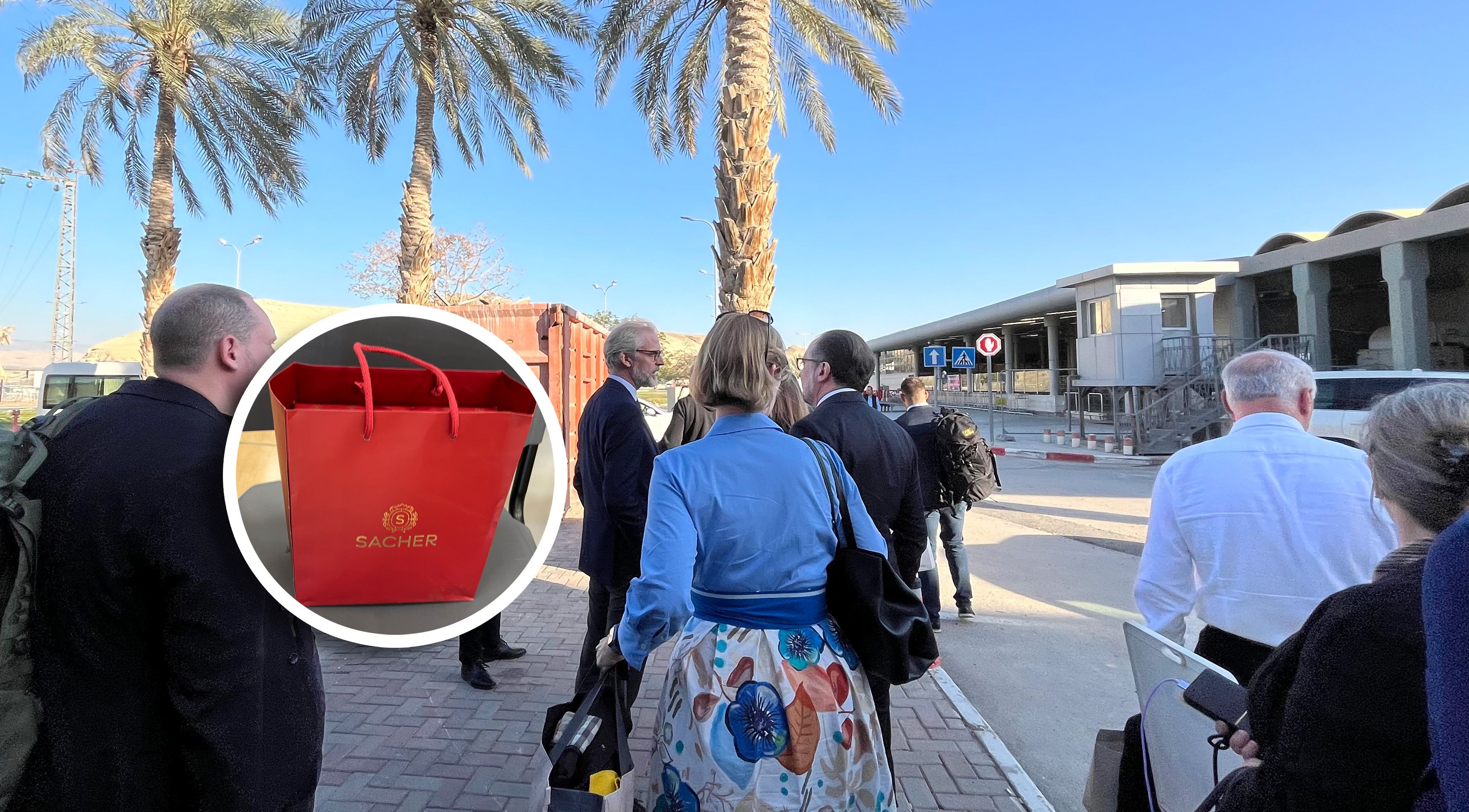 Bestellt und nicht abgeholt: Minister Schallenbergs Delegation im Grenzgebiet