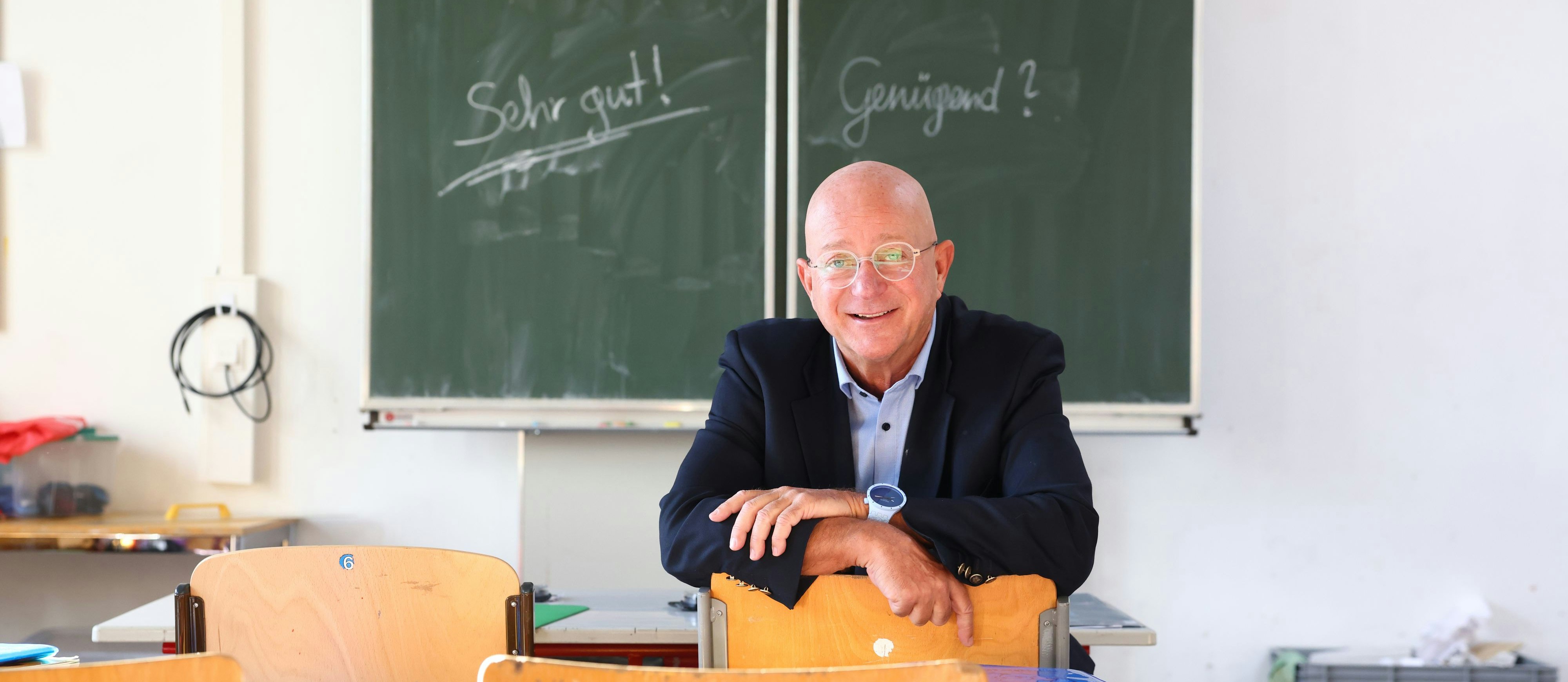 Niki Glattauer ist als ehemaliger Schuldirektor in Wien Experte in Bildungsfragen