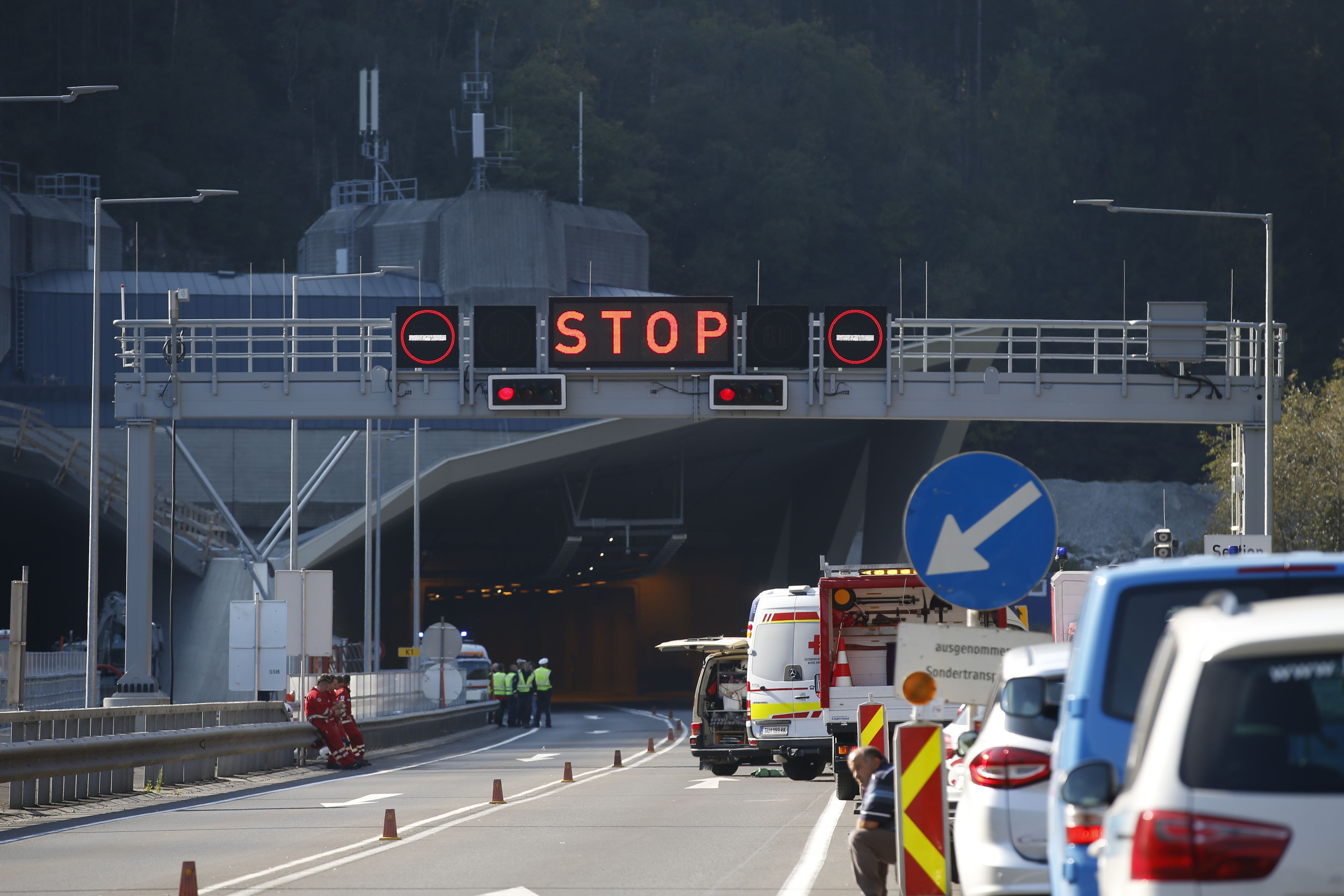 Der Gleinalmtunnel musste gesperrt werden.