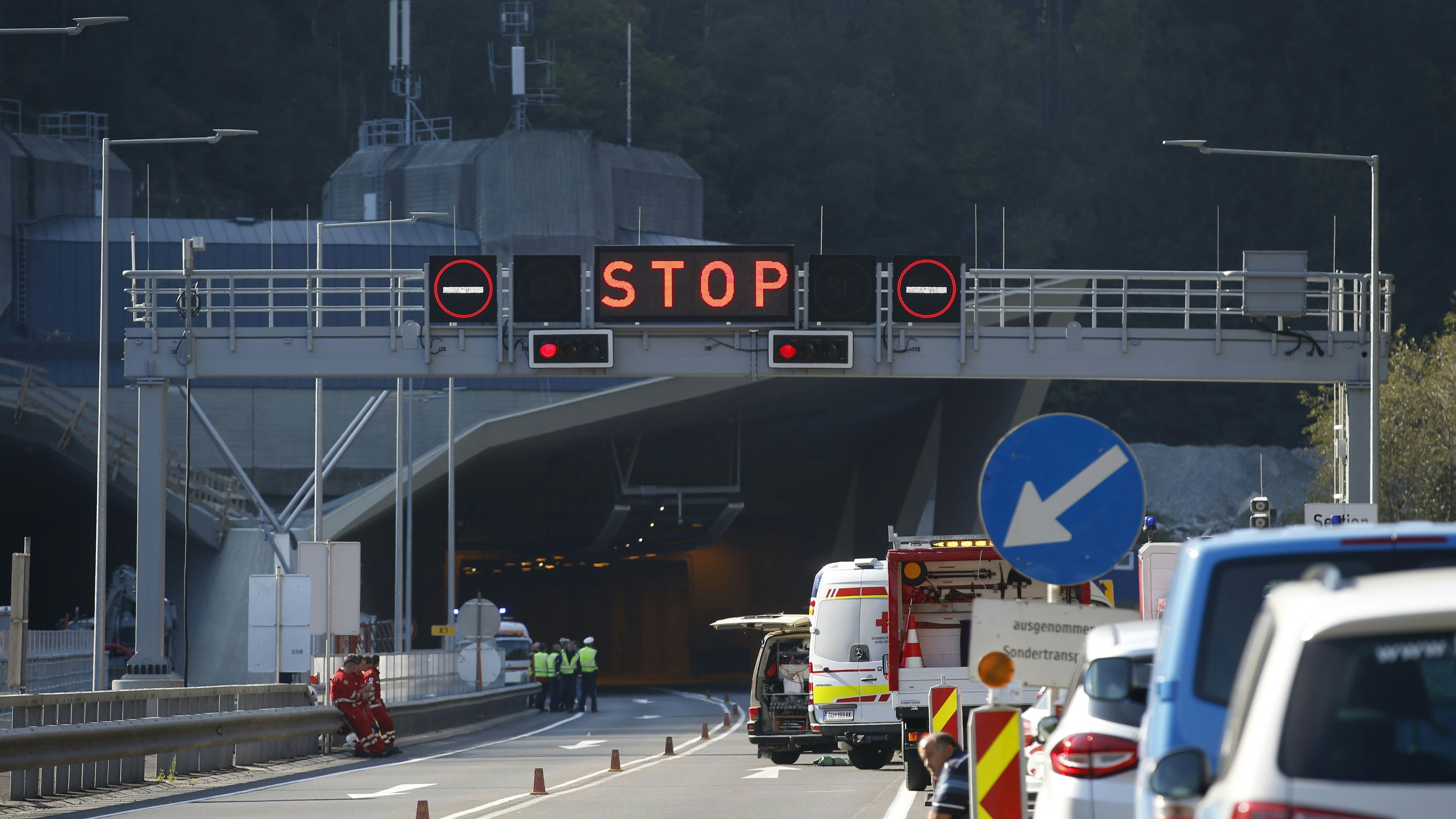 Der Gleinalmtunnel musste gesperrt werden.