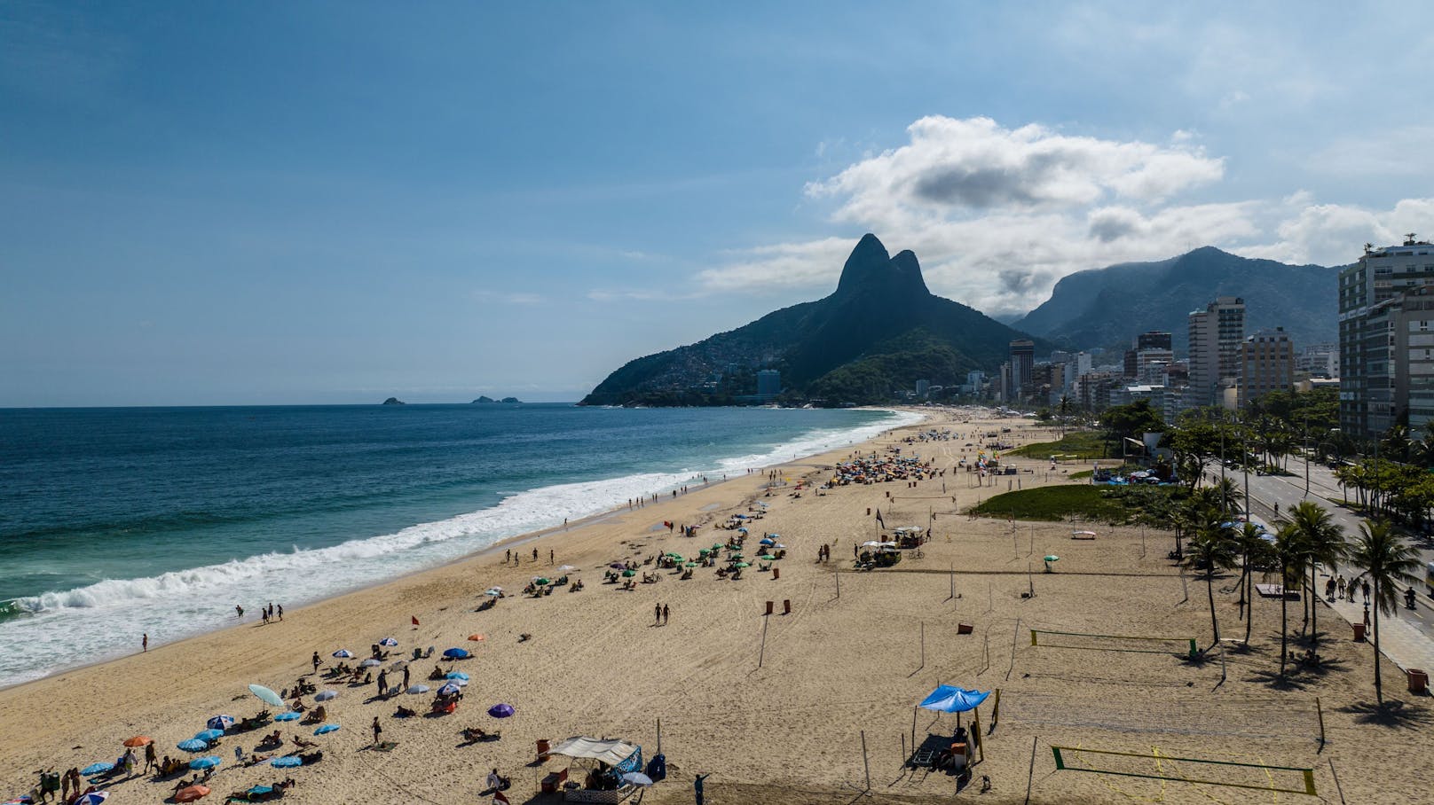 17. Ipanema Beach, Rio de Janeiro, Brasilien