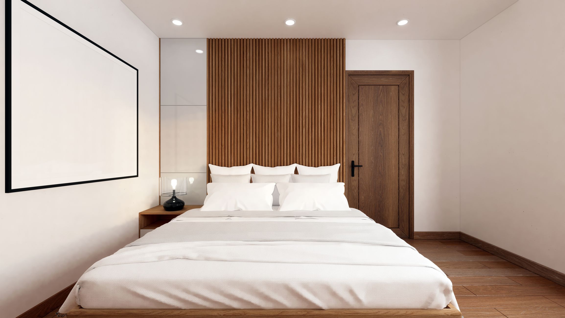 Der unbekannte Mann ging in unversperrte Zimmer.