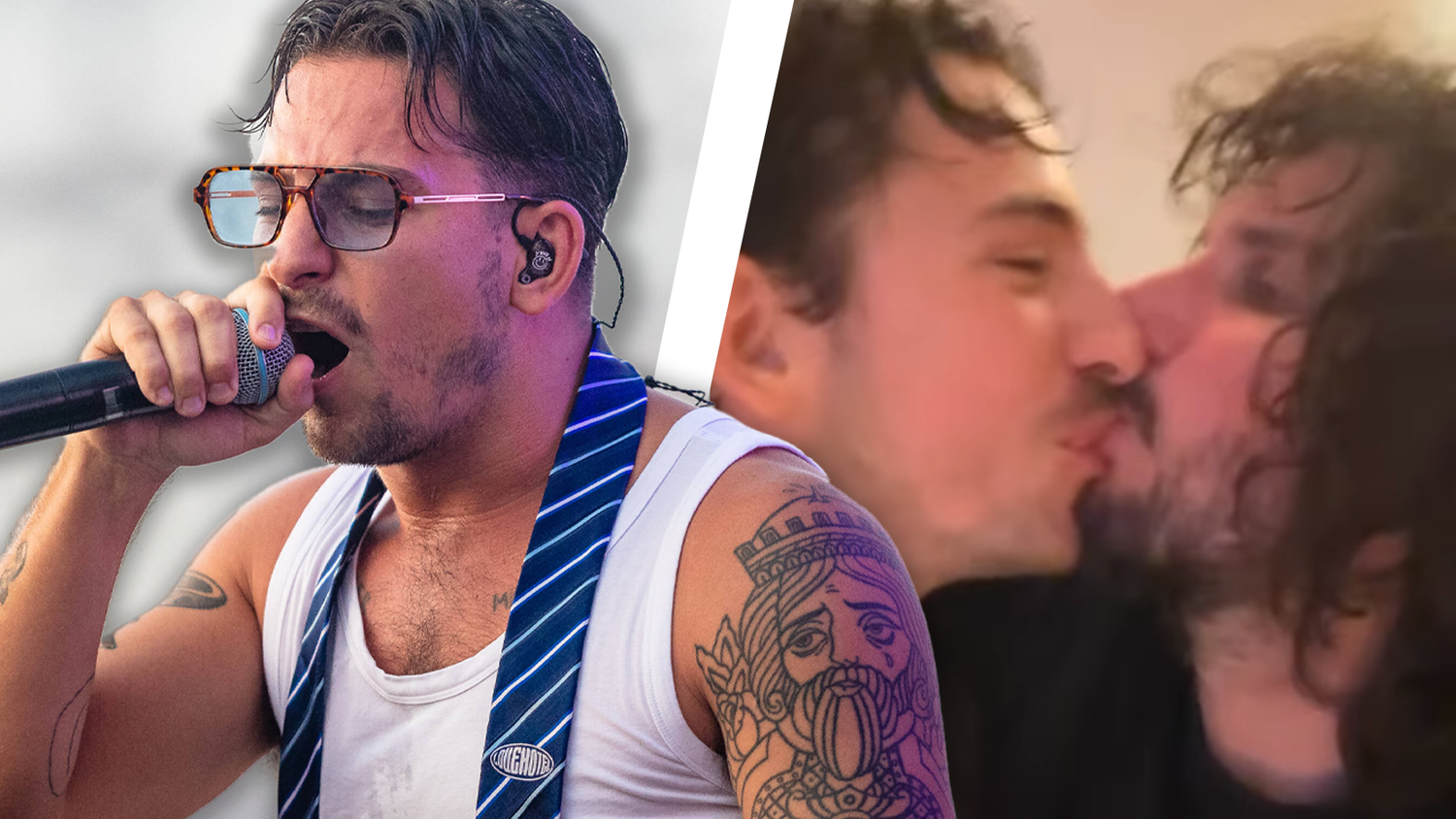 Yung Hurn fällt einmal mehr auf. Diesmal mit DJ Wolfram Amadeus.