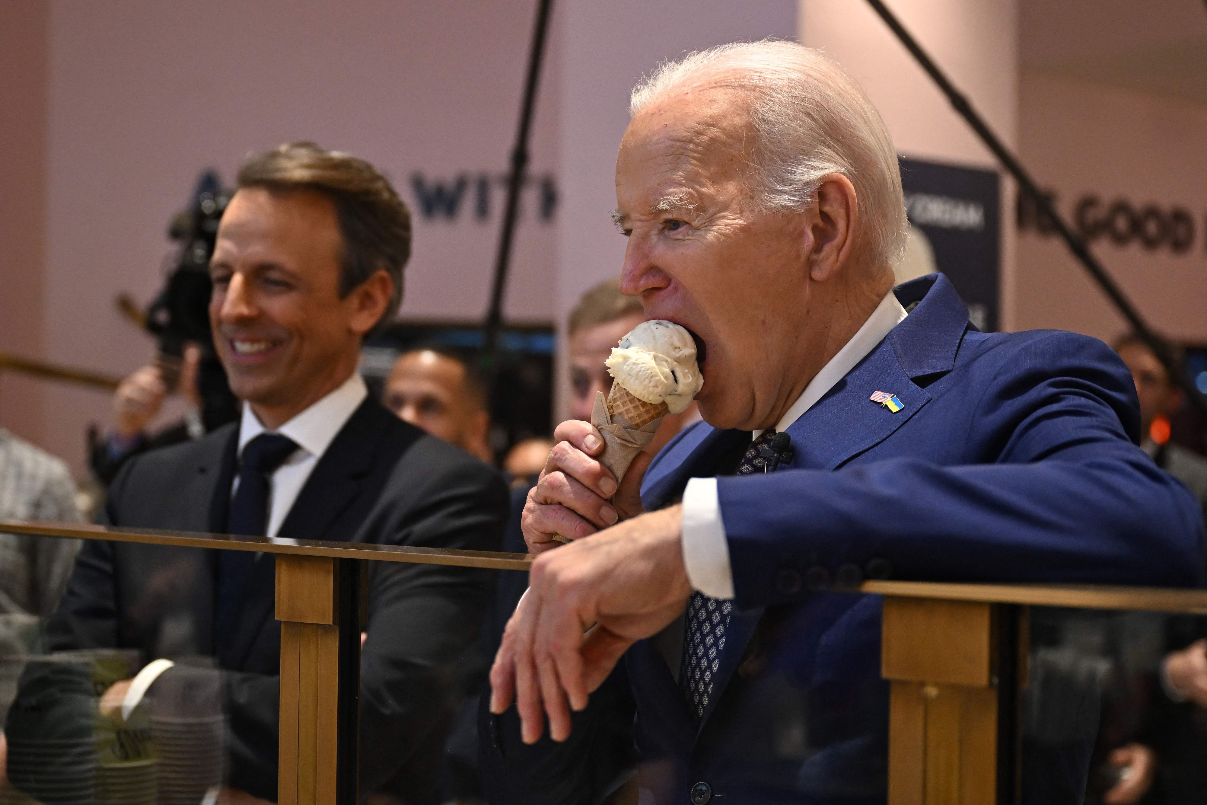 US-Präsident <strong>Joe Biden</strong> zu Gast in der US-Talkshow 