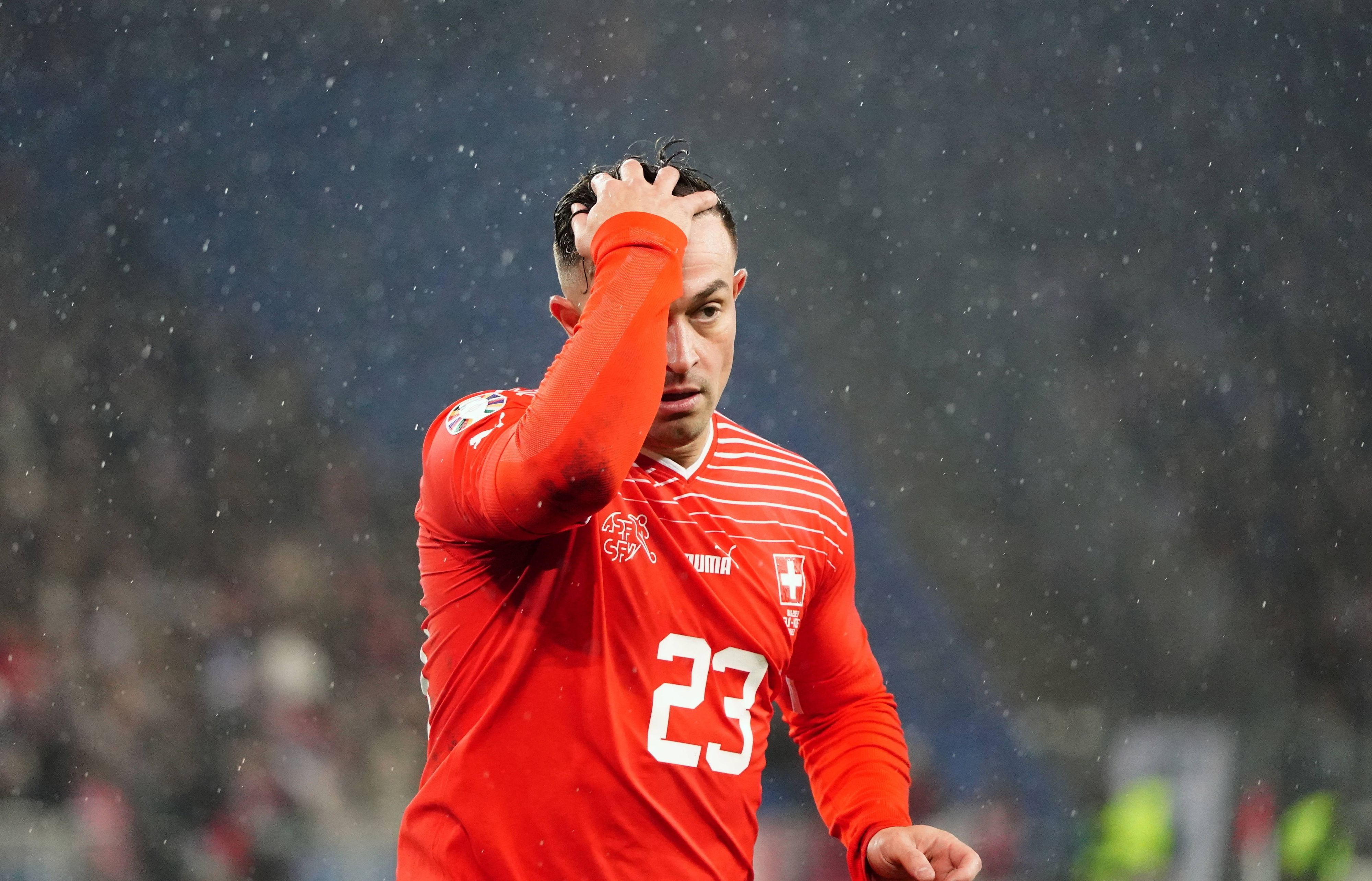 Xherdan Shaqiri und seine Schweizer wohnen bei der EM in Stuttgart.