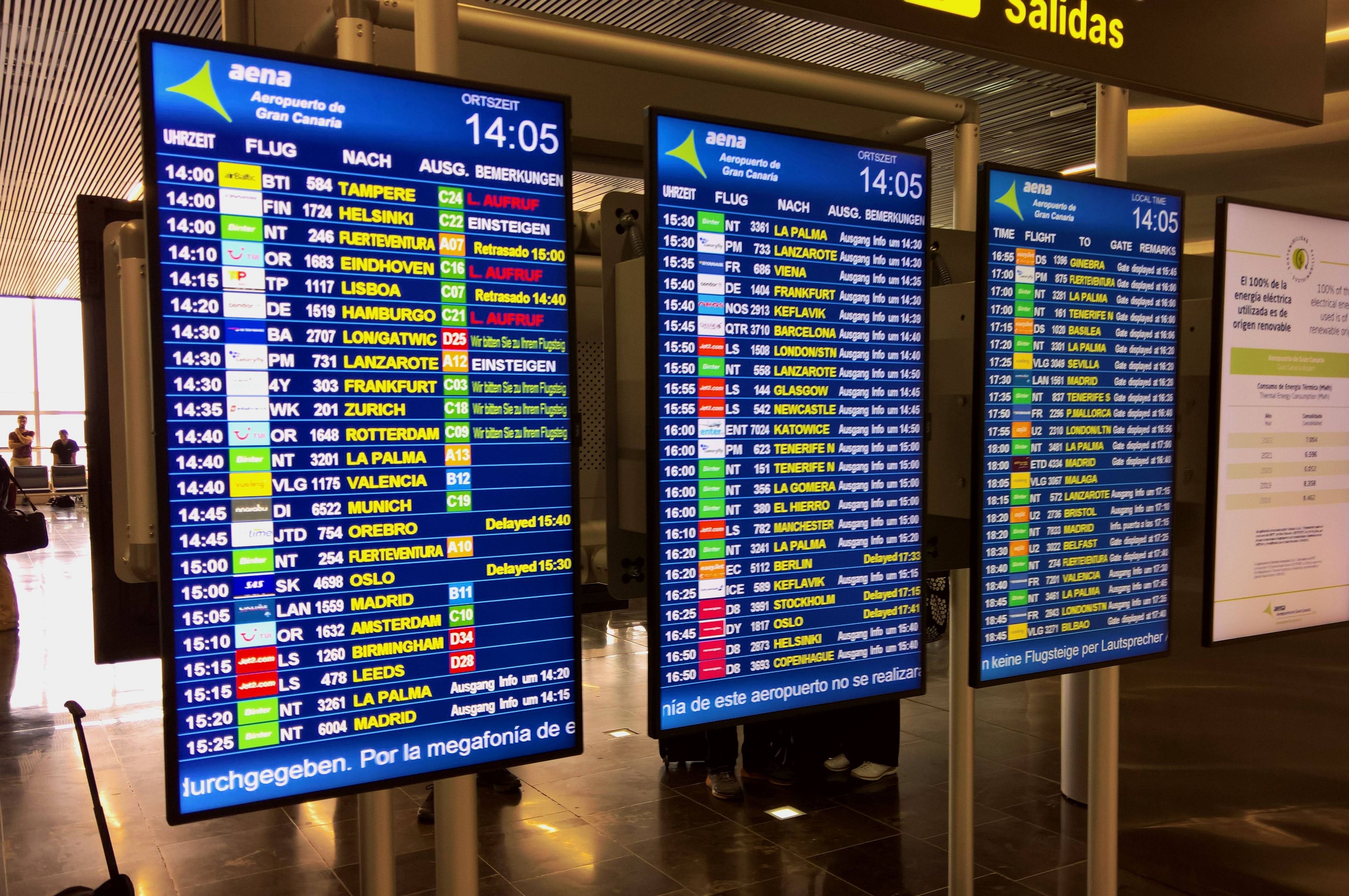 Um den CO2-Ausstoß zu reduzieren, plant Spanien ein Verbot kurzer Inlandsflüge. (Symbolbild)